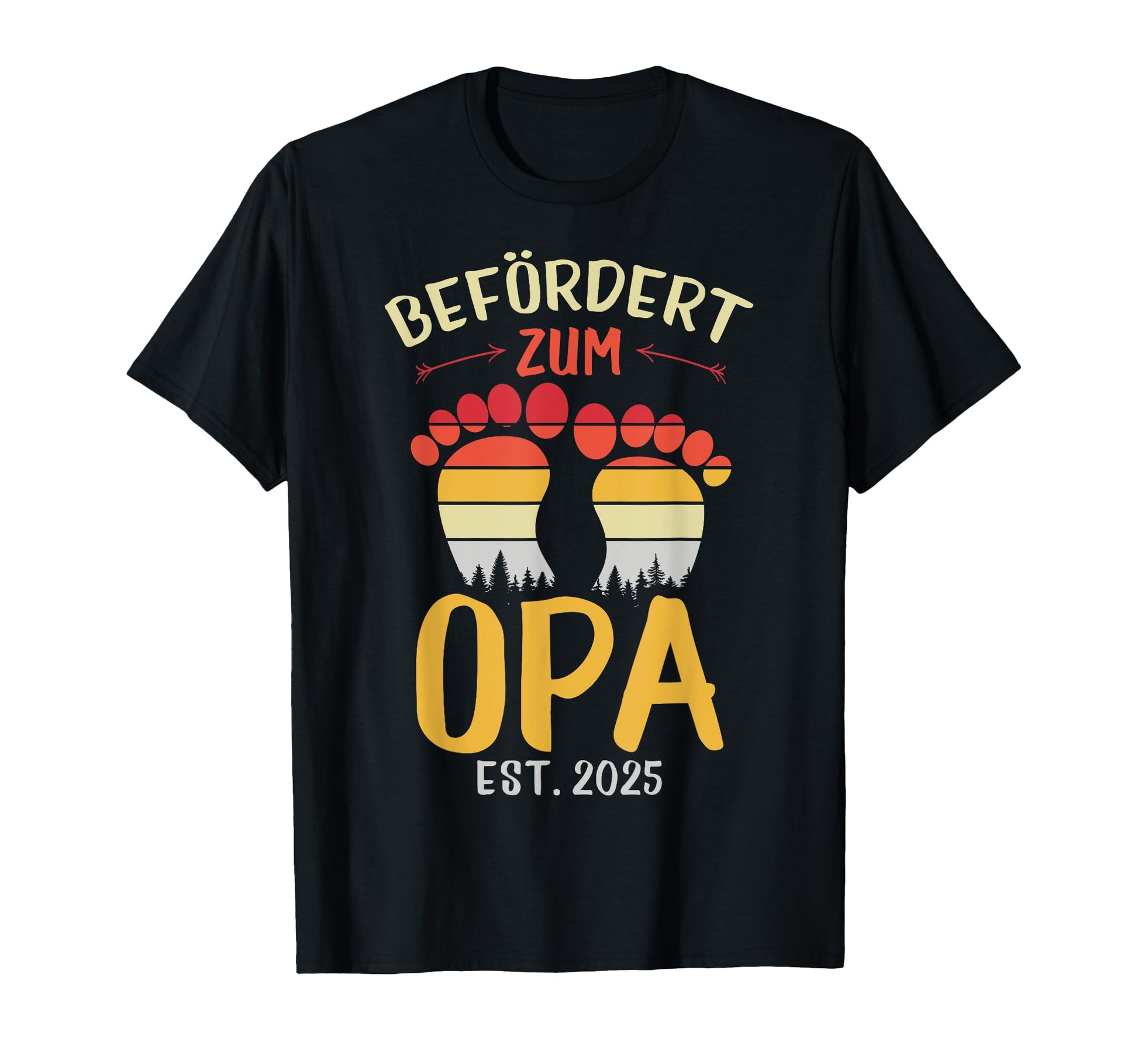 Promoted To Grandpa Est 2025 Promoted T-Shirt - Unique Graphic for Adults - T-Shirt, Sweatshirt, Hoodie