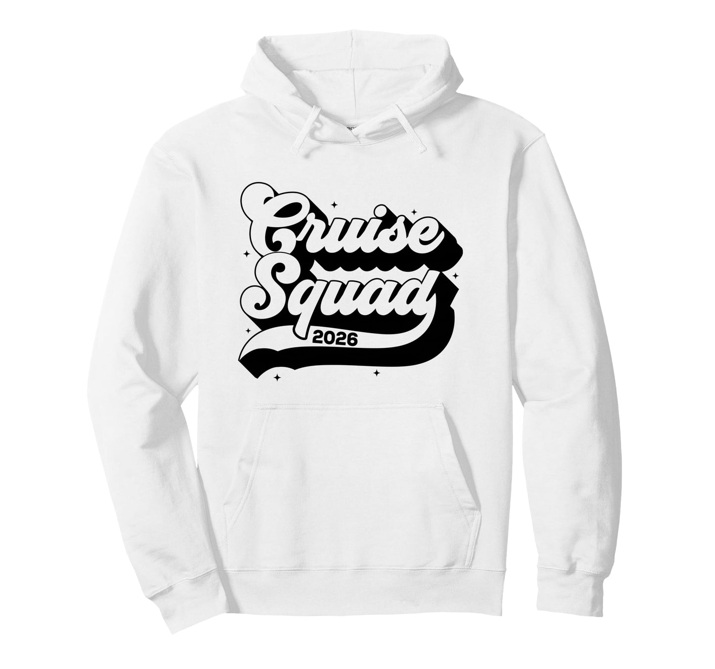 Cruise Squad 2026 Summer Vacation Hoodie - Aesthetic Graphic Men Women - T-Shirt, Sweatshirt, Hoodie