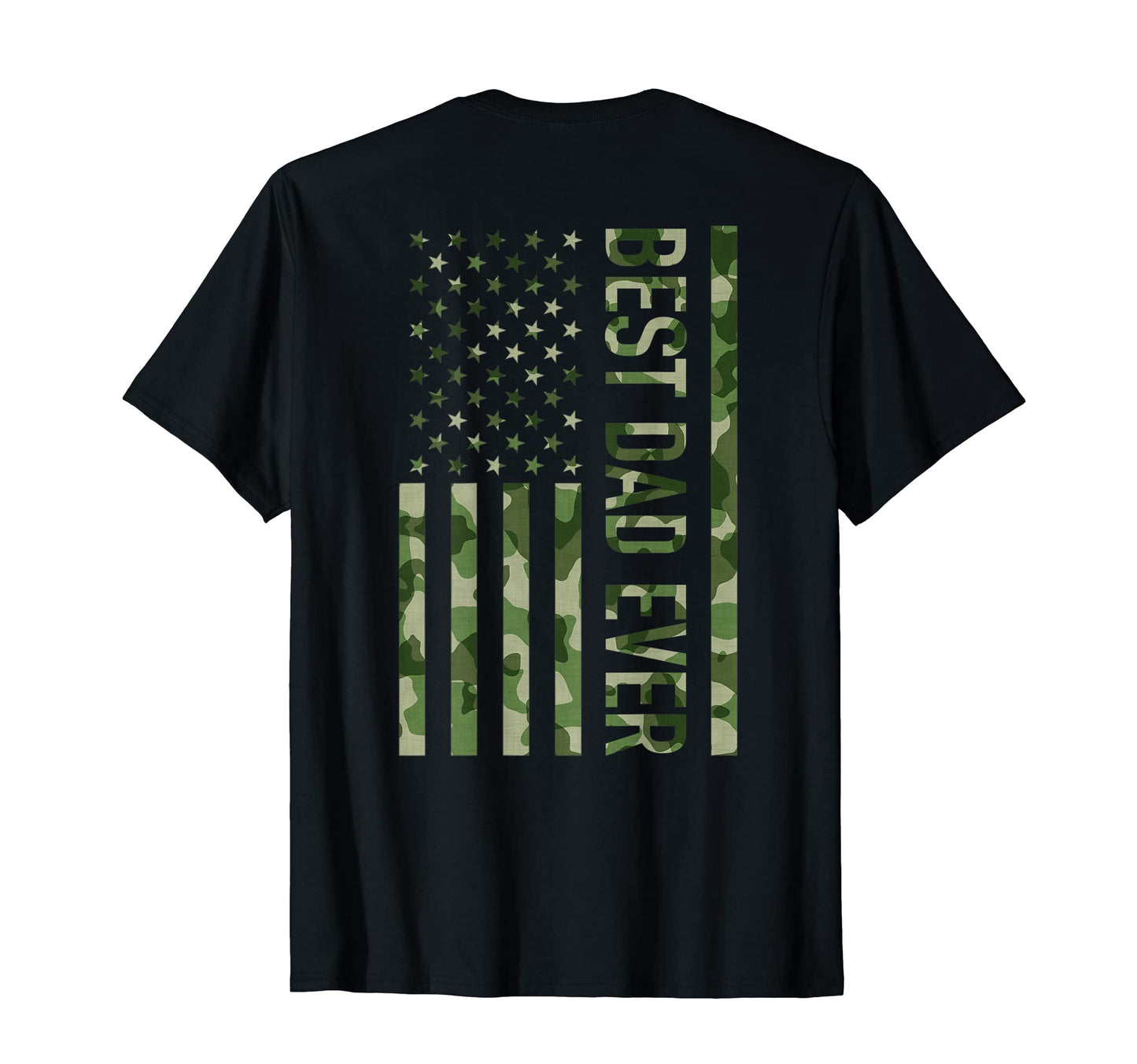Best Dad Ever Usa American Flag T-Shirt - Aesthetic Graphic Unisex - T-Shirt, Sweatshirt, Hoodie