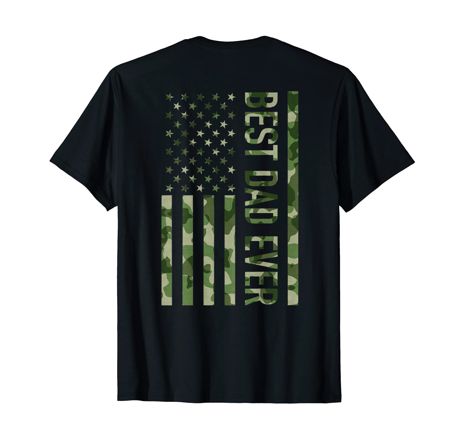 Best Dad Ever Usa American Flag T-Shirt - Aesthetic Graphic Unisex - T-Shirt, Sweatshirt, Hoodie