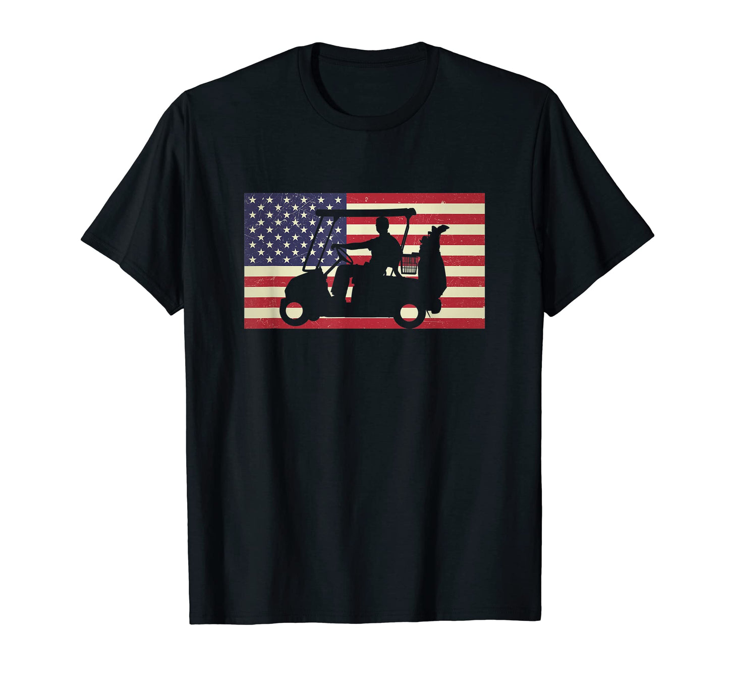 Distressed Usa American Flag T-Shirt - Casual Everyday Wear for Adults - T-Shirt, Sweatshirt, Hoodie