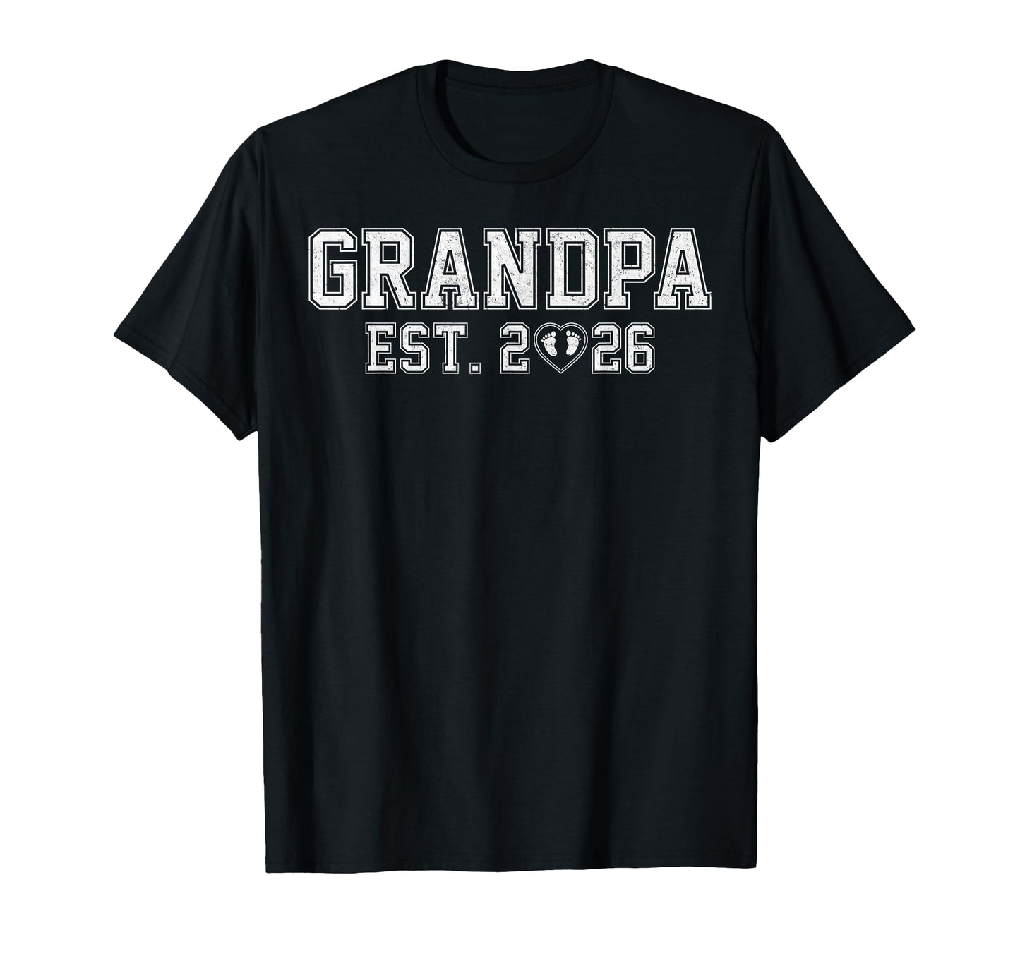 Mens Promoted To Grandpa Est 2026 T-Shirt - Unique Graphic for Adults - T-Shirt, Sweatshirt, Hoodie