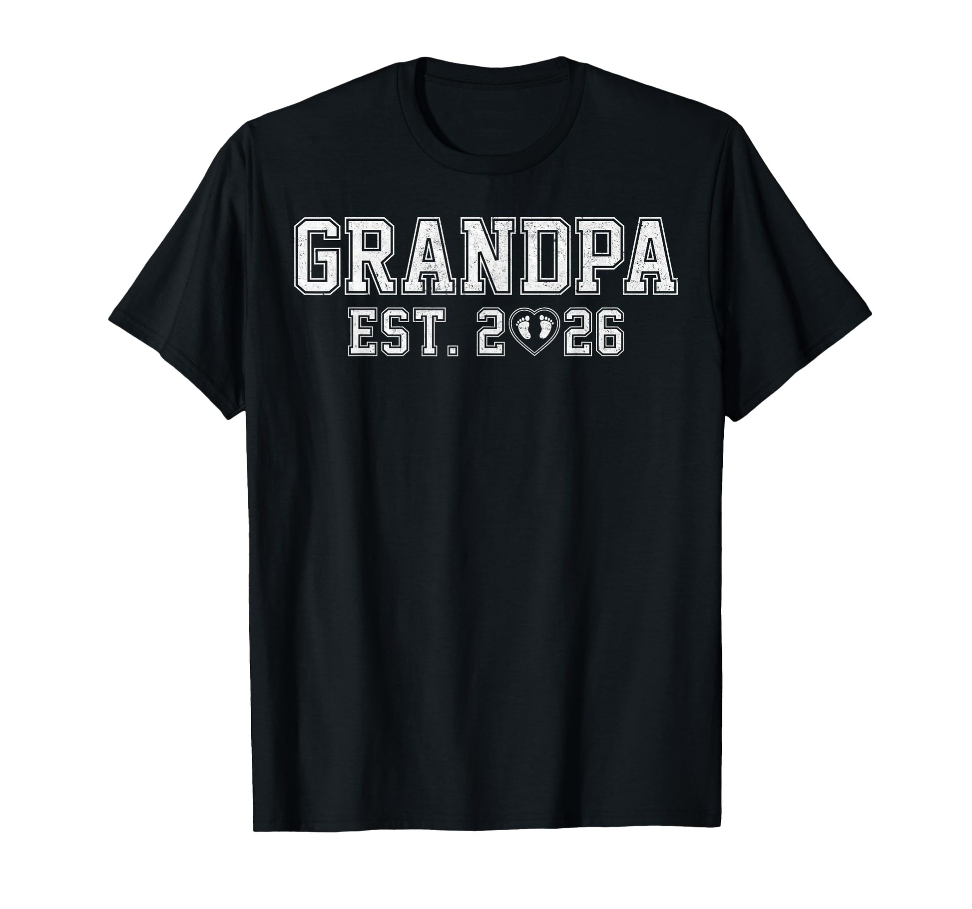 Mens Promoted To Grandpa Est 2026 T-Shirt - Unique Graphic for Adults - T-Shirt, Sweatshirt, Hoodie