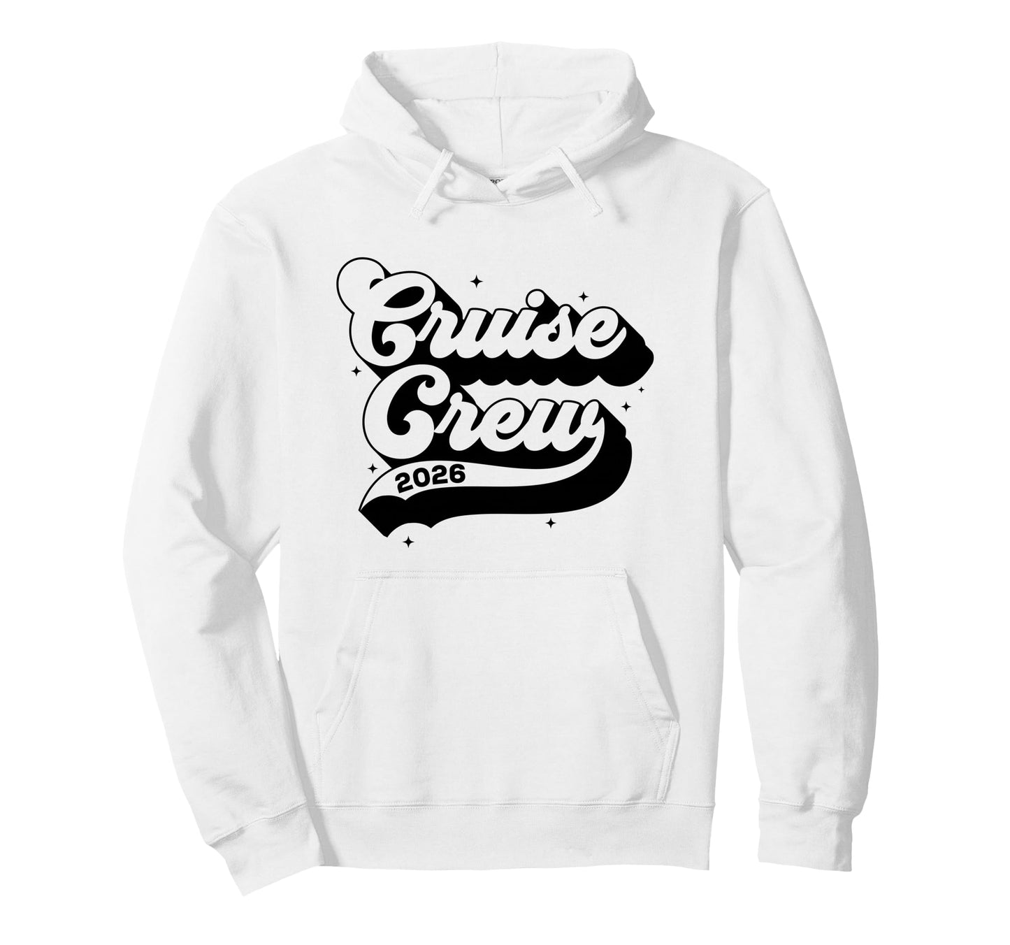 Cruise Crew 2026 Summer Vacation Hoodie - Custom Art Print Men Women - T-Shirt, Sweatshirt, Hoodie