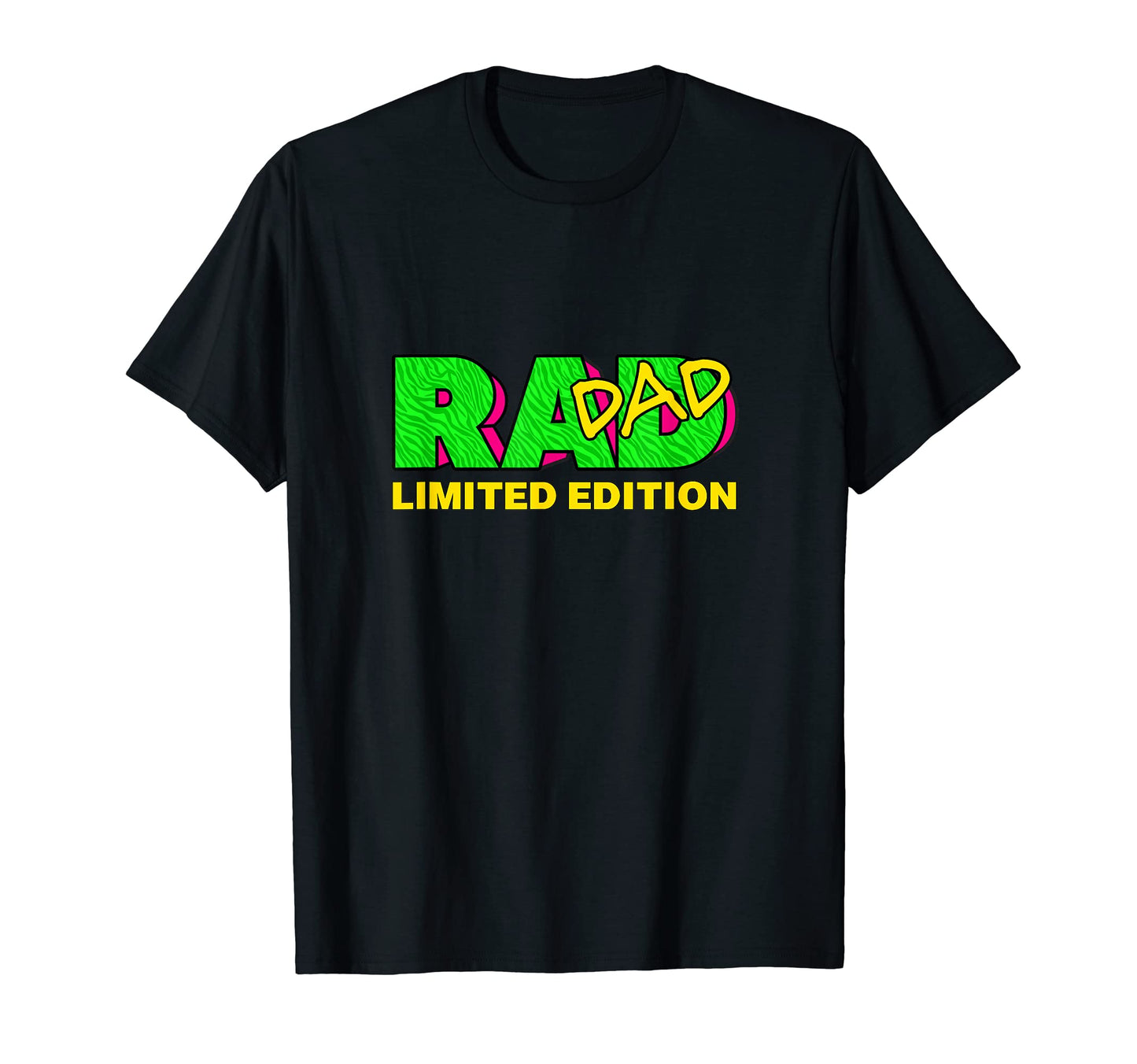 Rad Dad Radical 1980S Music T-Shirt - Casual Everyday Wear for Adults - T-Shirt, Sweatshirt, Hoodie