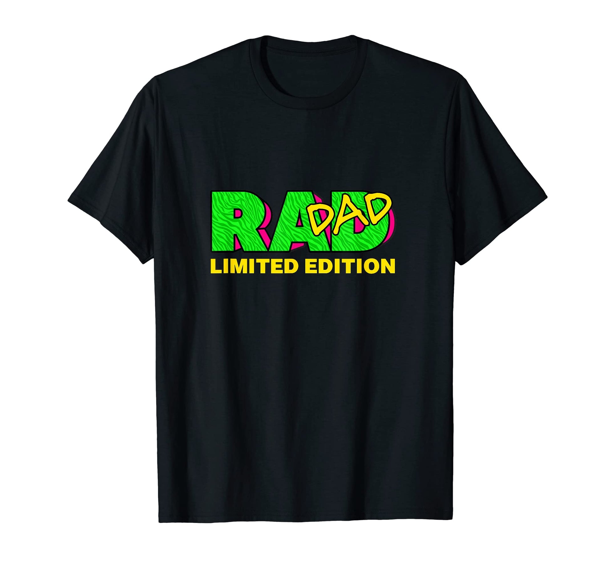 Rad Dad Radical 1980S Music T-Shirt - Casual Everyday Wear for Adults - T-Shirt, Sweatshirt, Hoodie