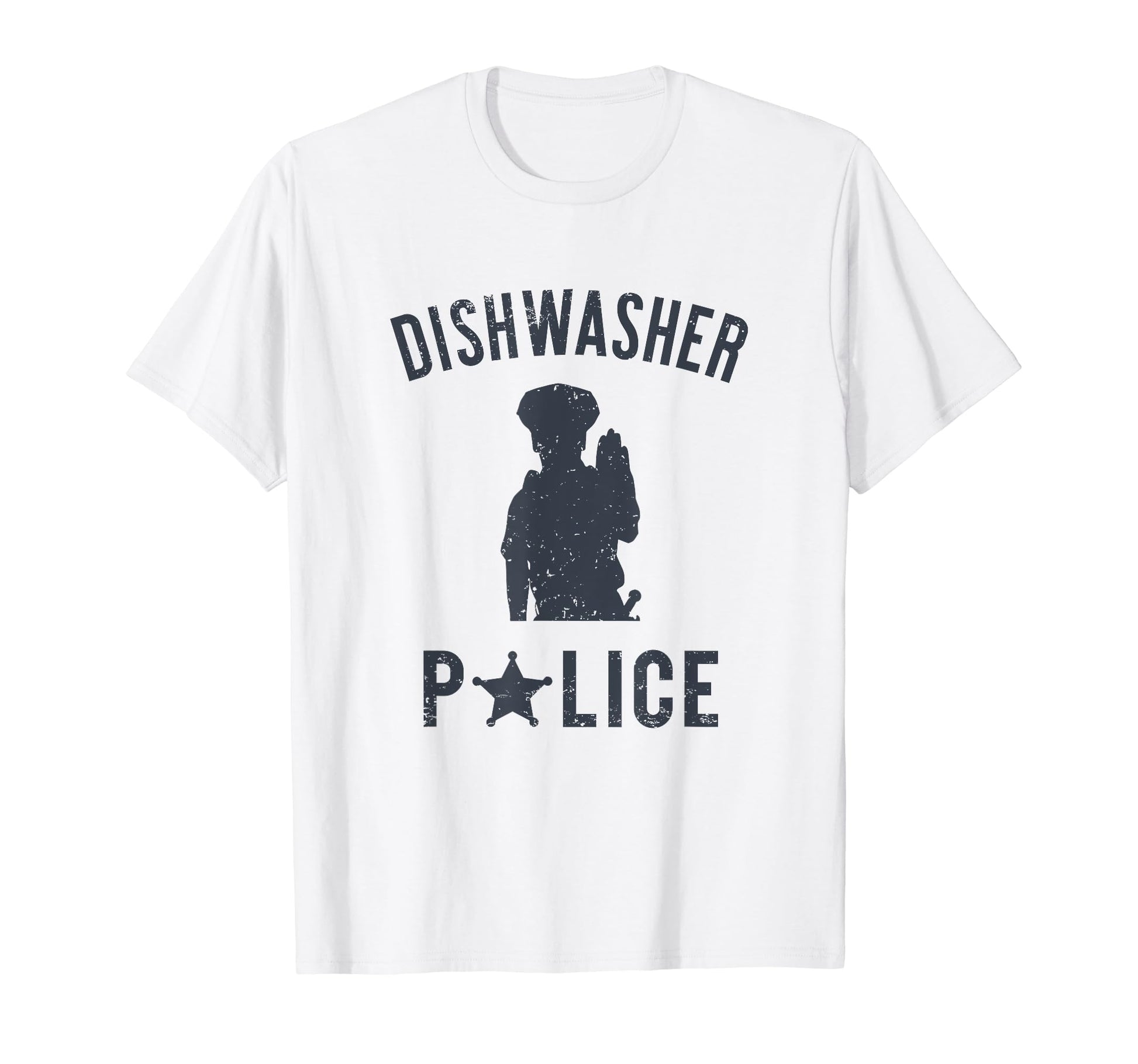 Dishwasher Police Funny Dad Fathers Day Gift T-Shirt - Graphic Print Unisex - T-Shirt, Sweatshirt, Hoodie