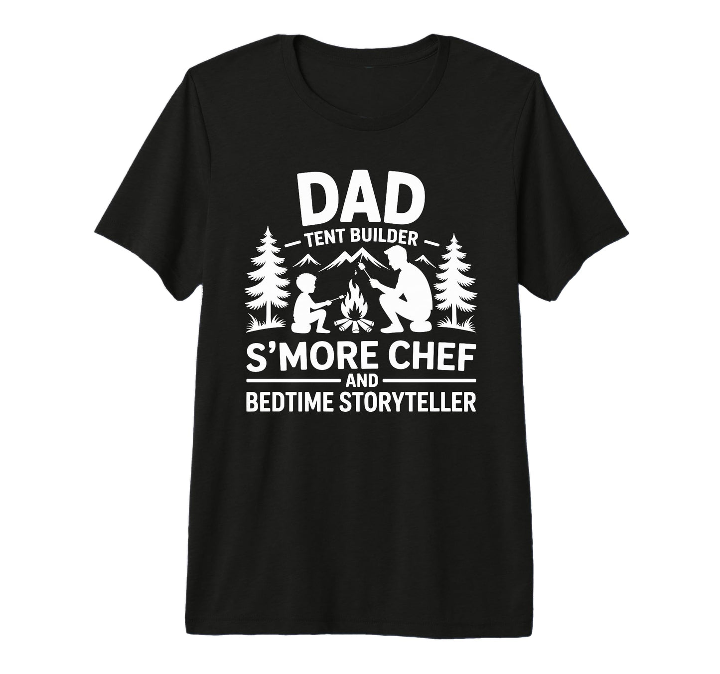 Funny Camping Dad Camper And Nature Lovers T-Shirt - Trendy Graphic Unisex - T-Shirt, Sweatshirt, Hoodie