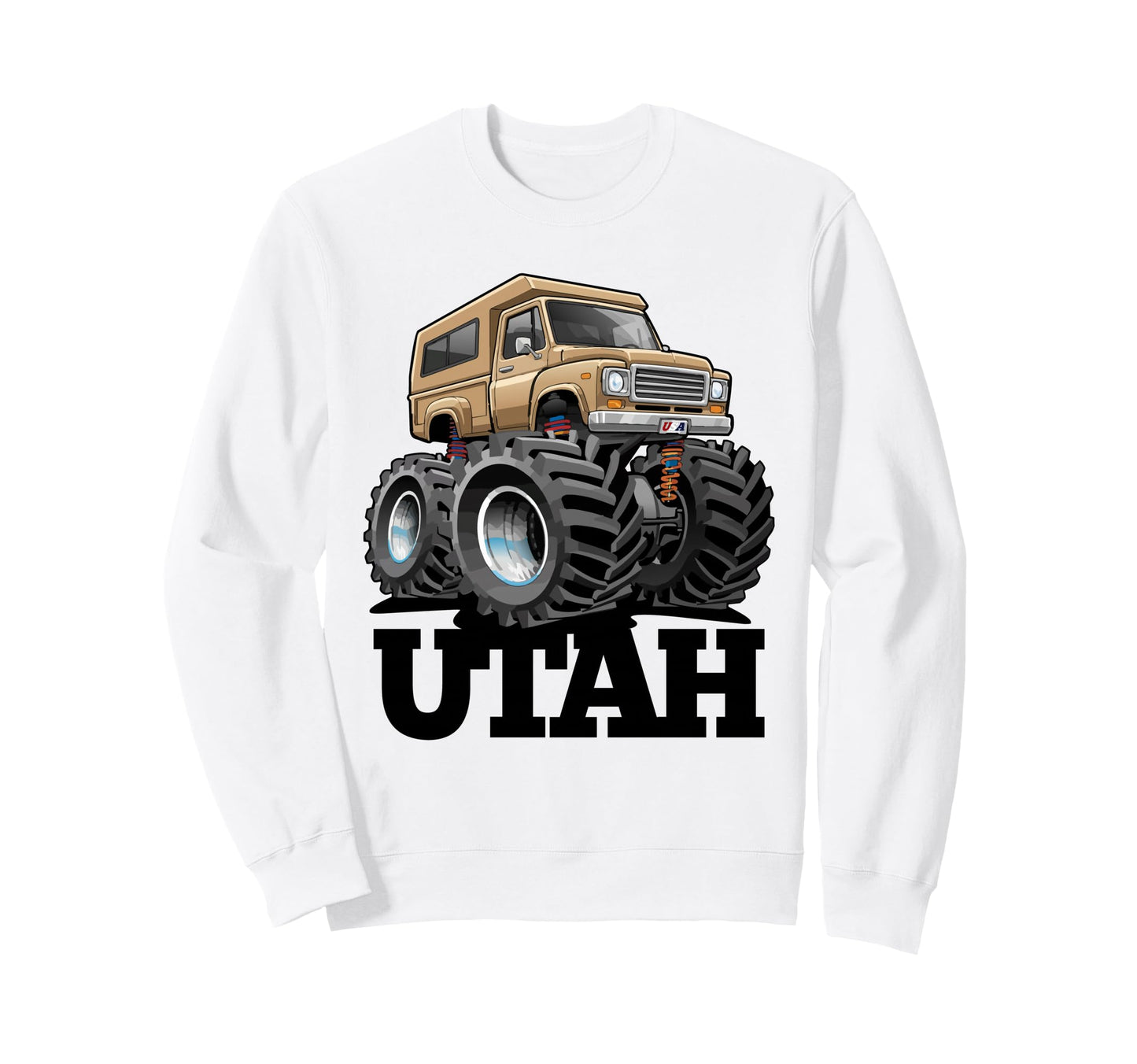 Utah Offroad 4X4 Pick Up Truck Sweatshirt - Streetwear Style Unisex - T-Shirt, Sweatshirt, Hoodie