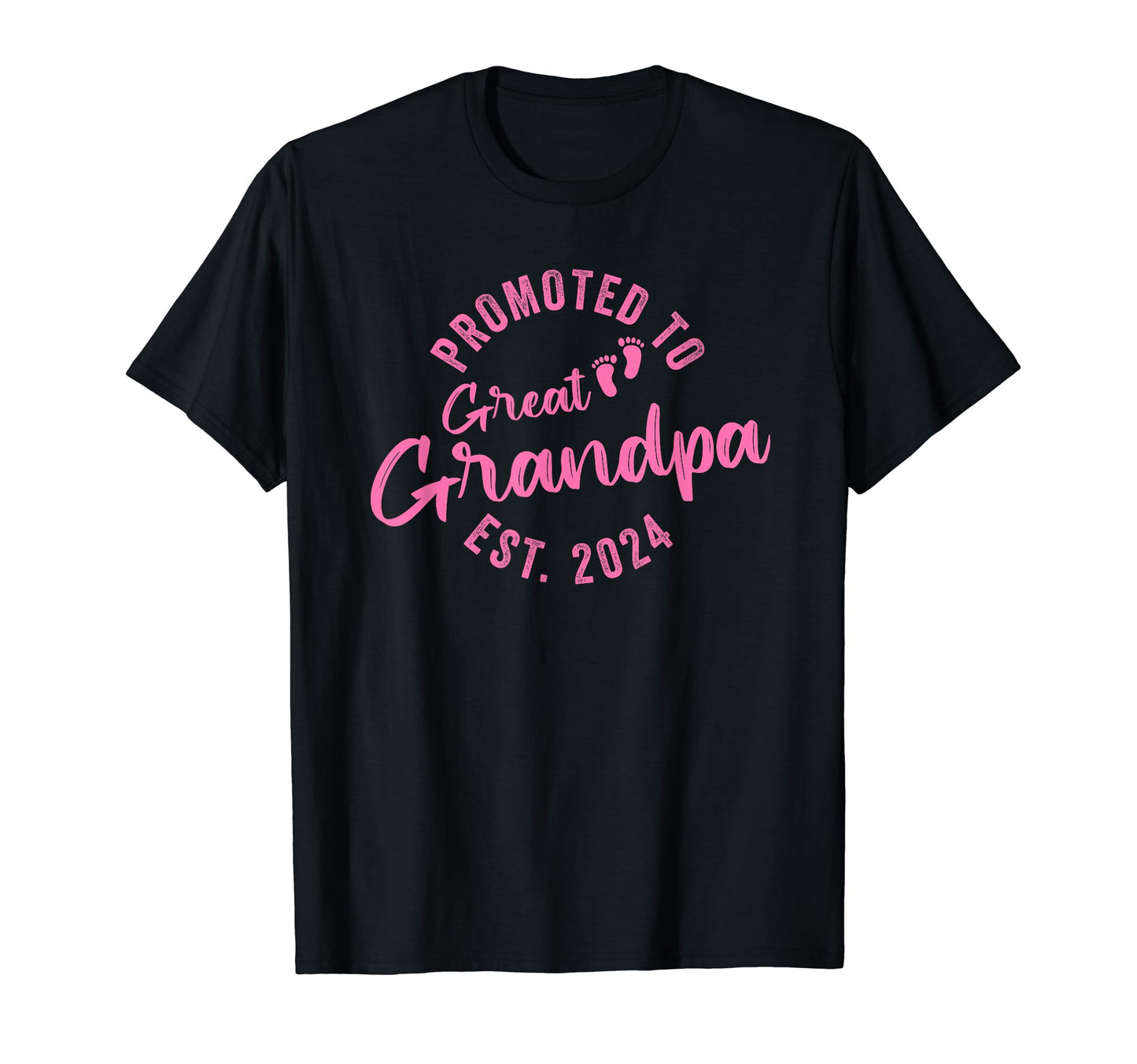 Promoted To Great Grandpa 2024 T-Shirt - Streetwear Style for Adults - T-Shirt, Sweatshirt, Hoodie