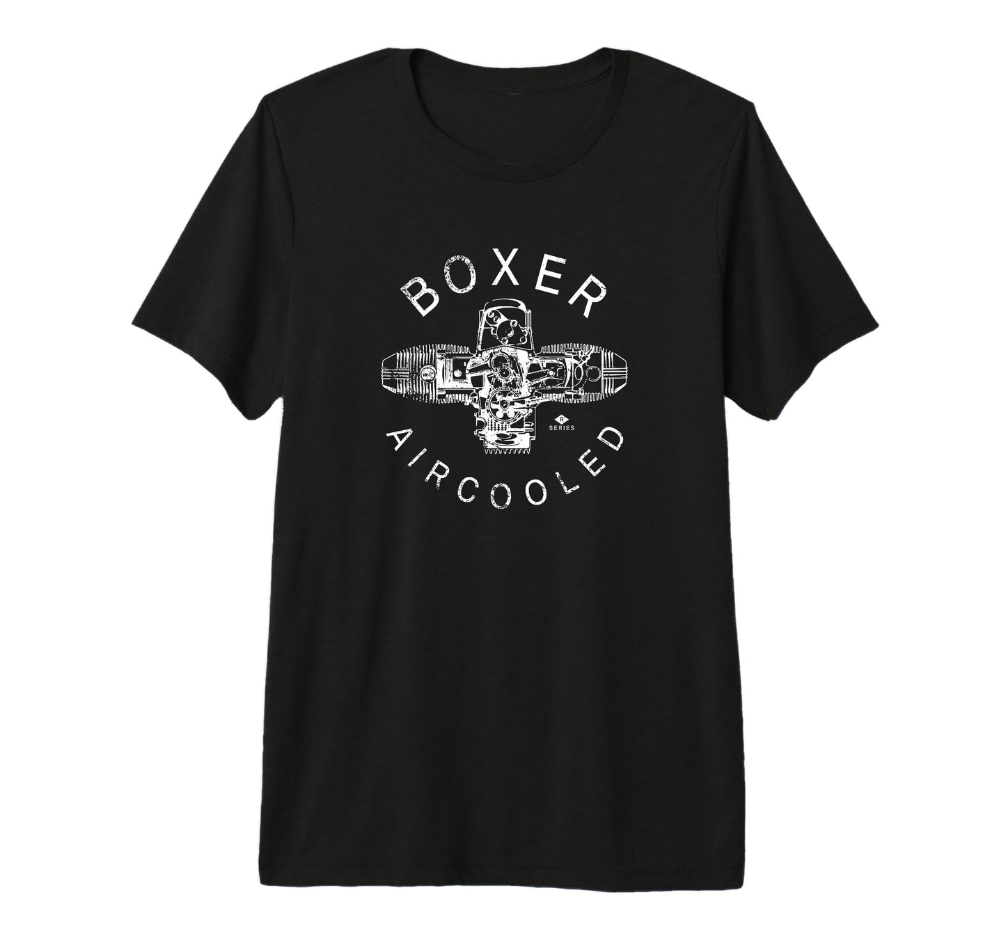 Boxer Engine Series R Motorcycle Boxer T-Shirt - Trendy Graphic for Adults - T-Shirt, Sweatshirt, Hoodie