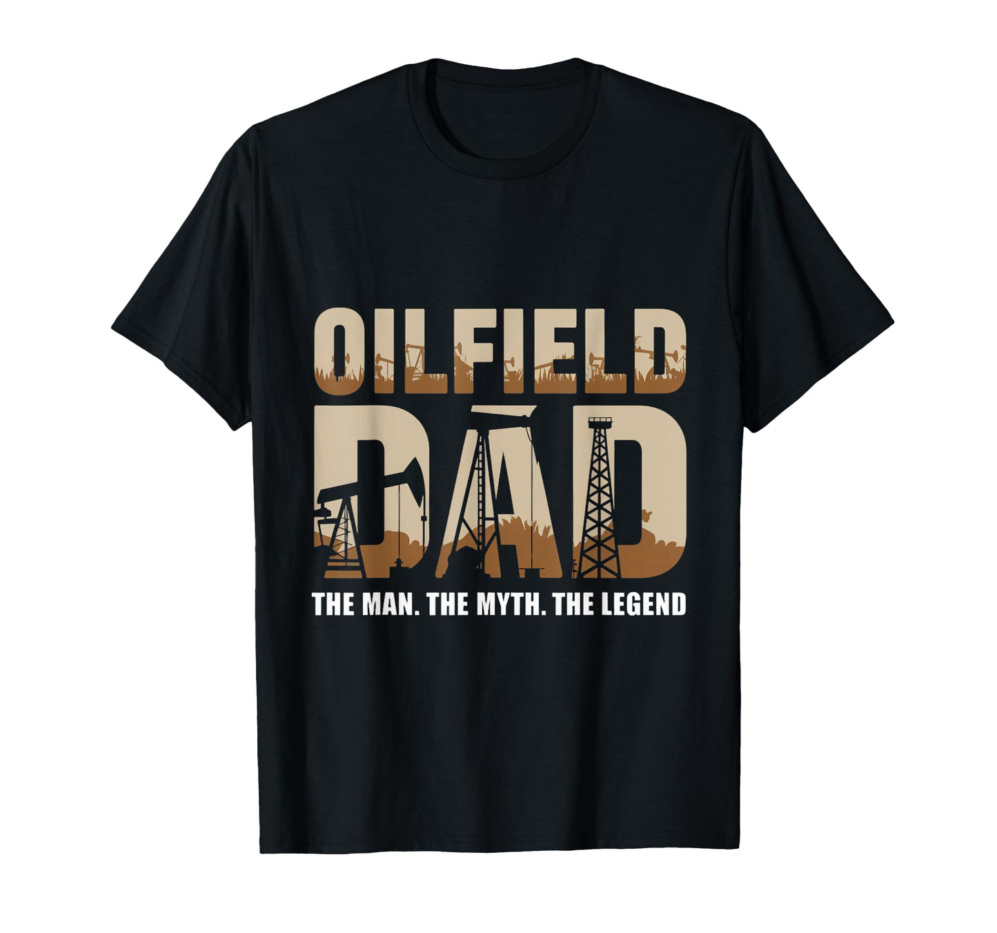Myth Legend Roughneck Oil Rig Worker T-Shirt - Novelty Apparel Men Women - T-Shirt, Sweatshirt, Hoodie