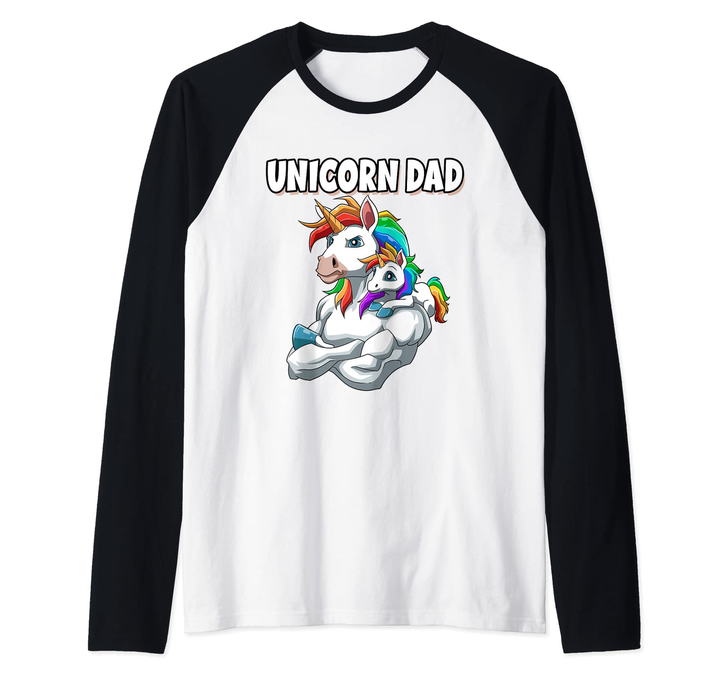 Unicorn Gifts Unicorn And Dad T-Shirt - Casual Everyday Wear for Adults - T-Shirt, Sweatshirt, Hoodie