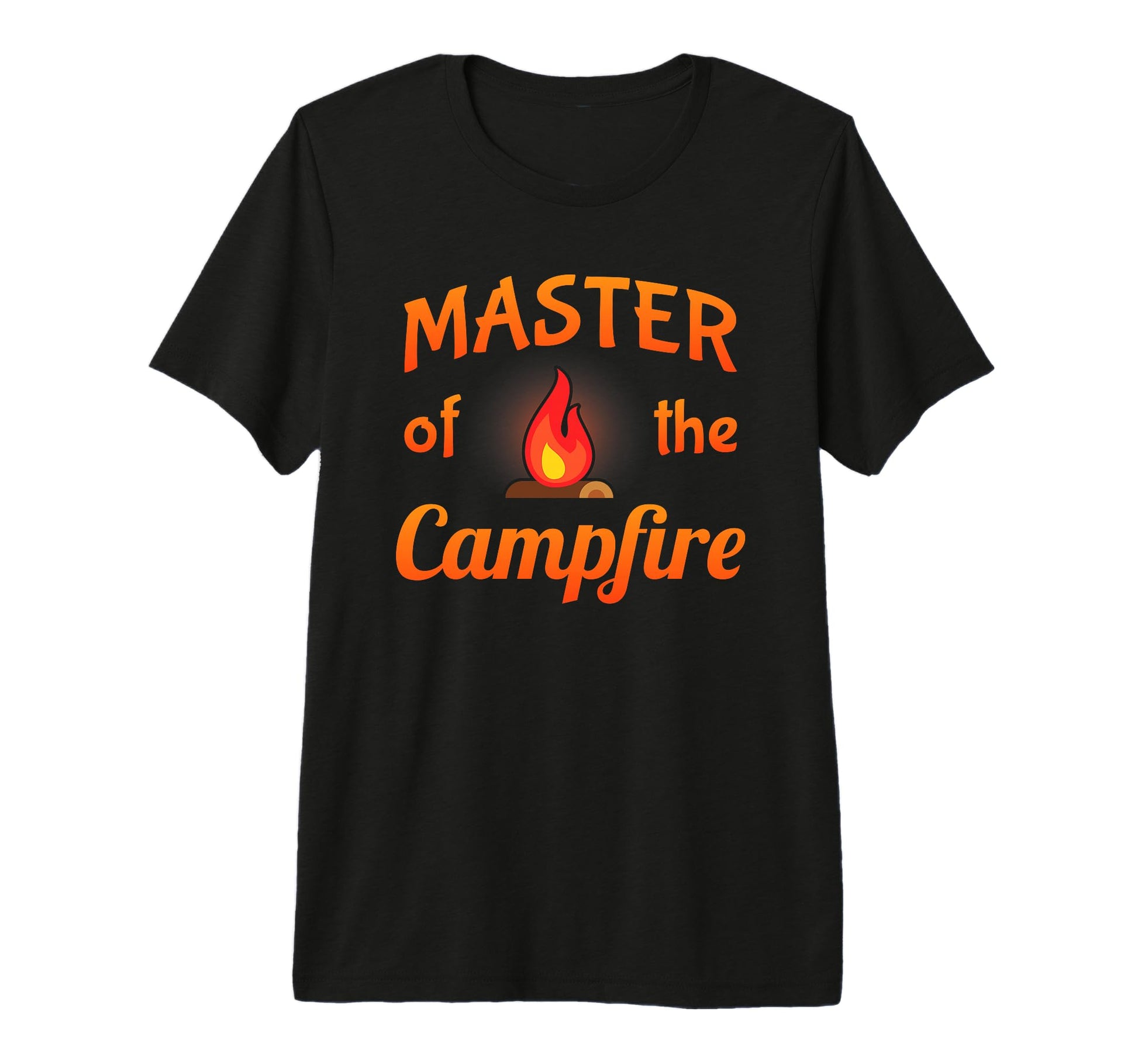 Master Campfire Camper Dad Camping Camp T-Shirt - Graphic Print Men Women - T-Shirt, Sweatshirt, Hoodie