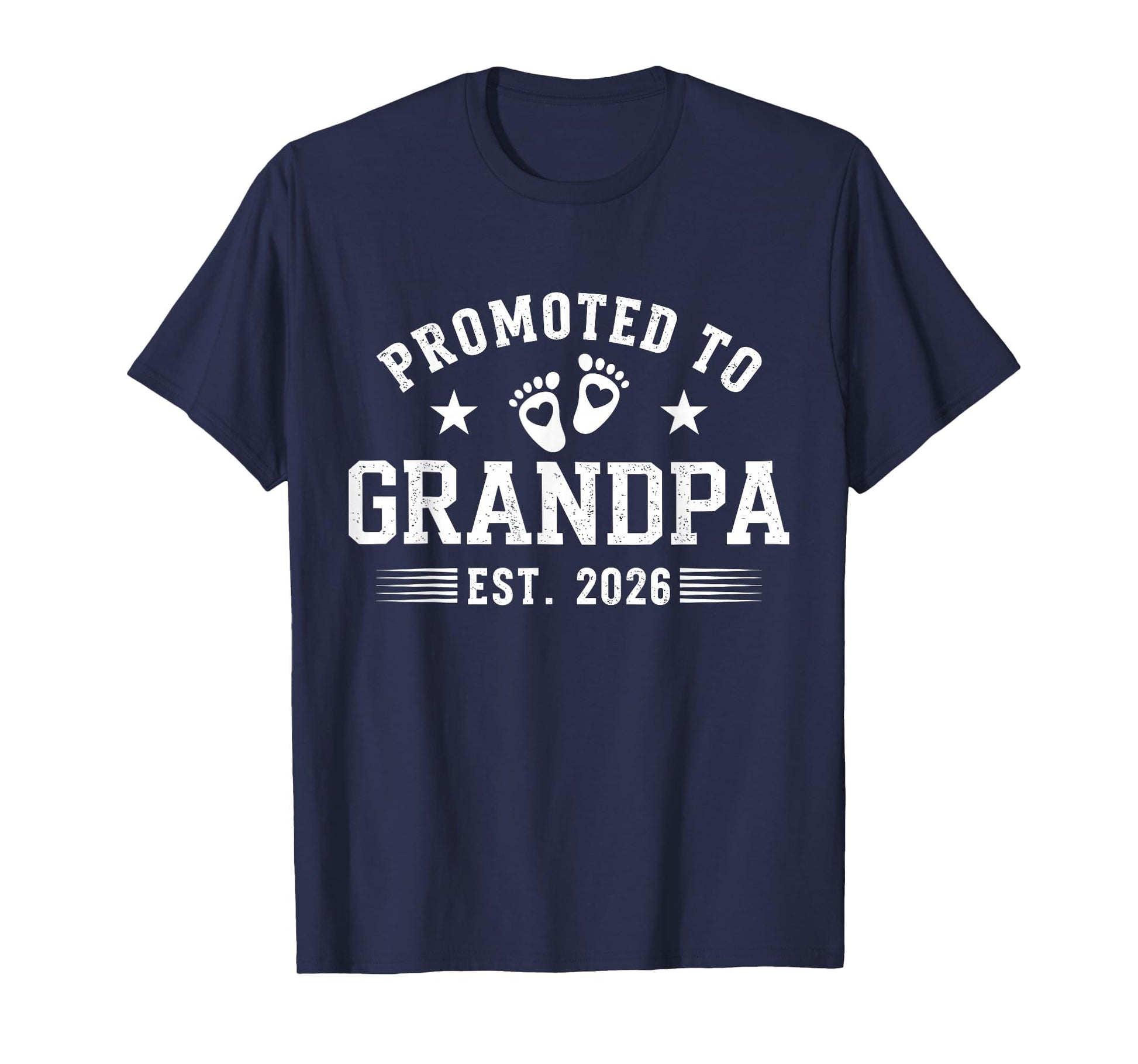 Promoted To Grandpa 2026 T-Shirt - Fun Novelty Design Unisex - T-Shirt, Sweatshirt, Hoodie