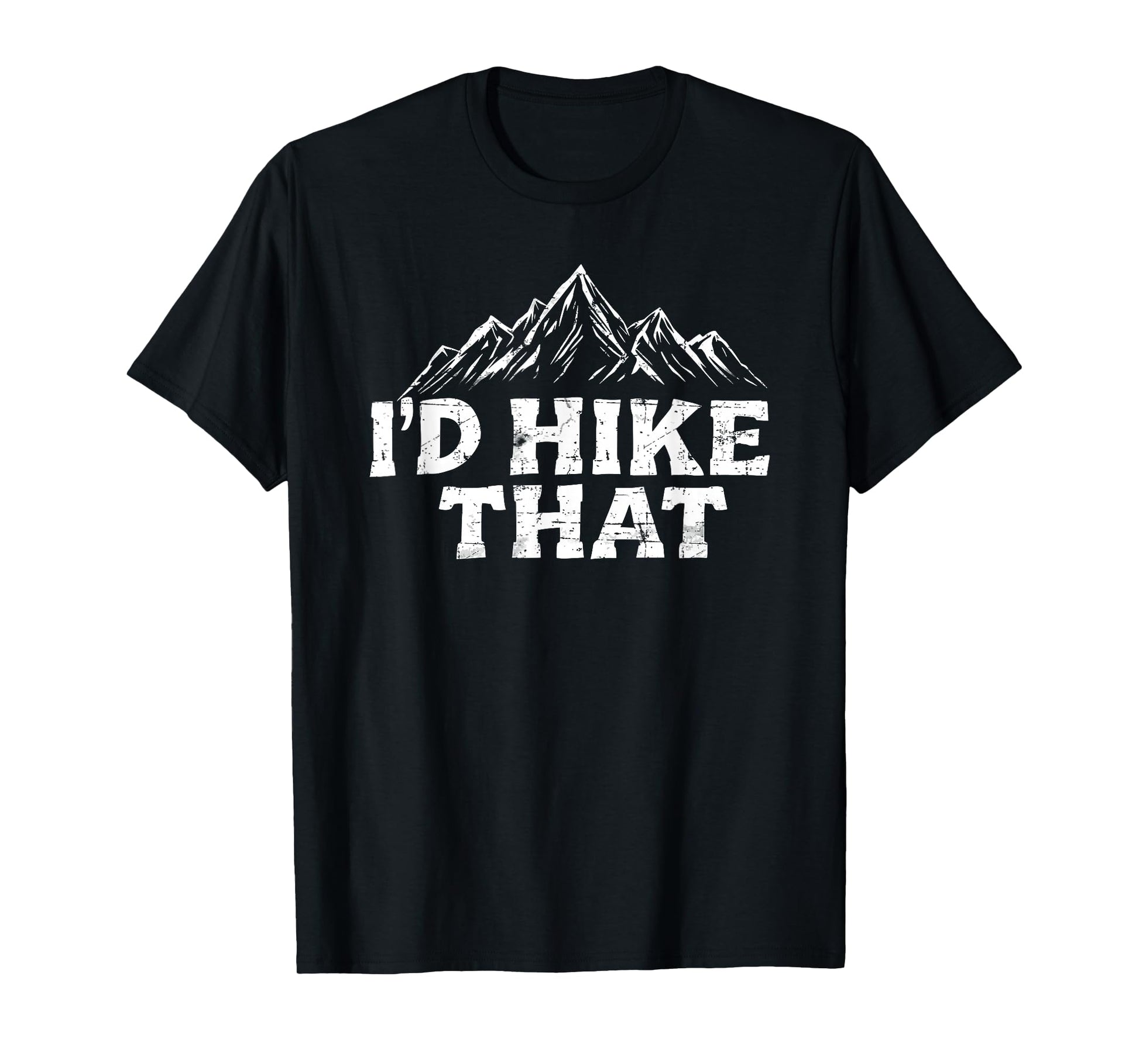 Id Hike That Backpacking Funny T-Shirt - Minimalist Print Men Women - T-Shirt, Sweatshirt, Hoodie
