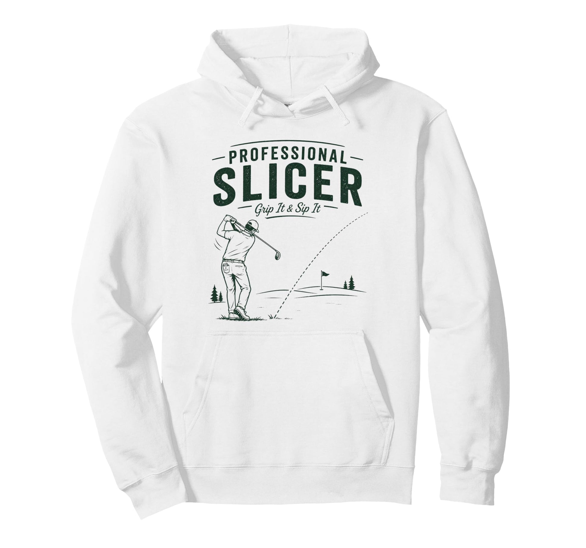 Professional Slicer Funny Golf Lover Hoodie - Aesthetic Graphic for Adults - T-Shirt, Sweatshirt, Hoodie