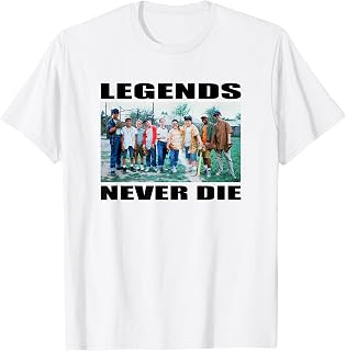 The Sandlot Cast Legends Never Die Photo T-Shirt Unisex T-shirt, Sweatshirt, Hoodie, Long Sleeve Tee - T-Shirt, Sweatshirt, Hoodie