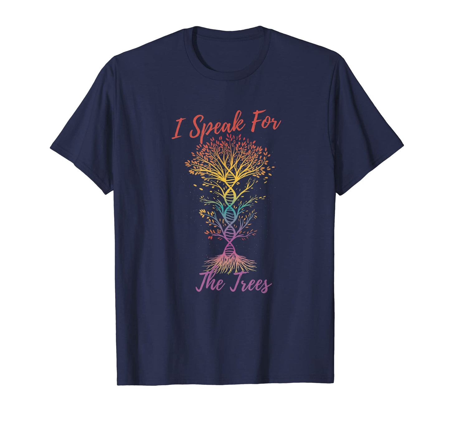 I Speak Trees Earth Day Green Planet T-Shirt - Minimalist Print Men Women - T-Shirt, Sweatshirt, Hoodie