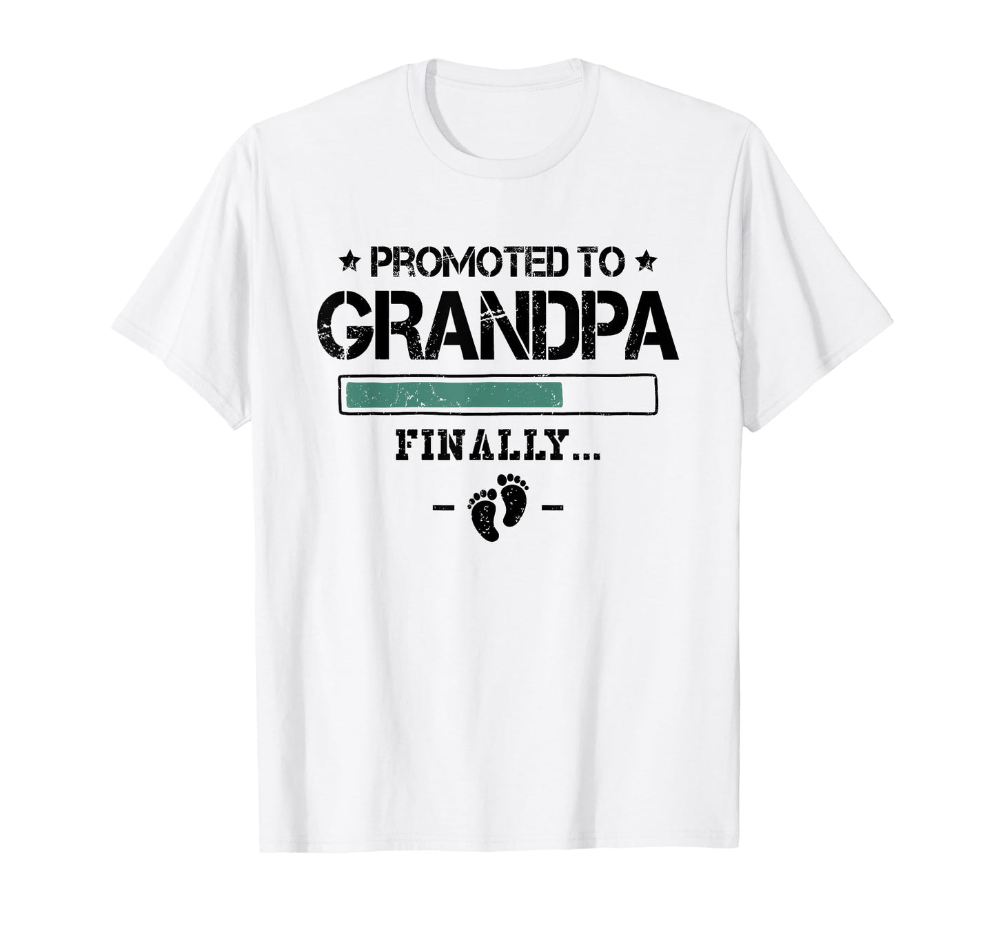 Finally Promoted To Grandpa Funny T-Shirt - Graphic Print for Adults - T-Shirt, Sweatshirt, Hoodie