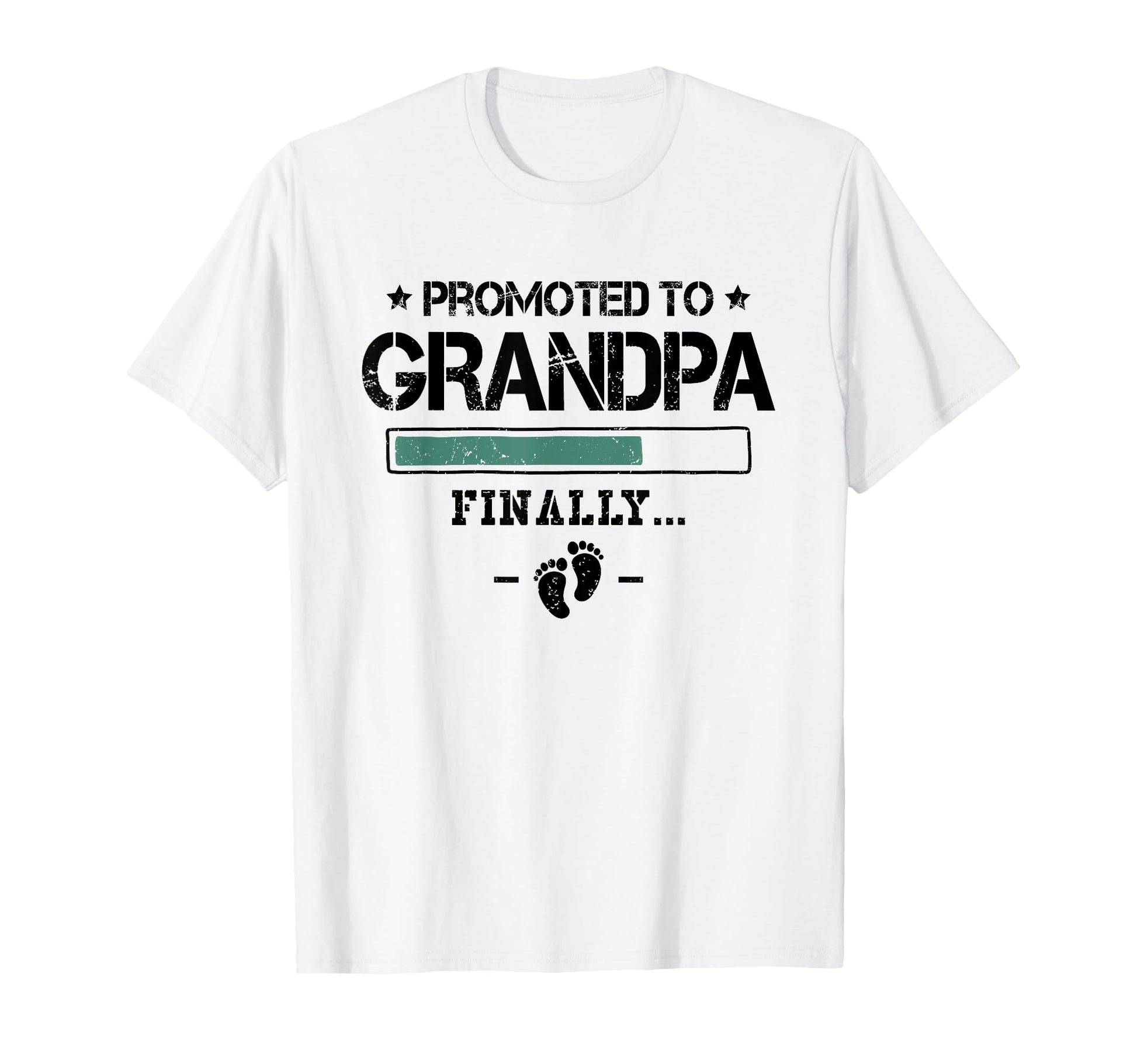 Finally Promoted To Grandpa Funny T-Shirt - Graphic Print for Adults - T-Shirt, Sweatshirt, Hoodie