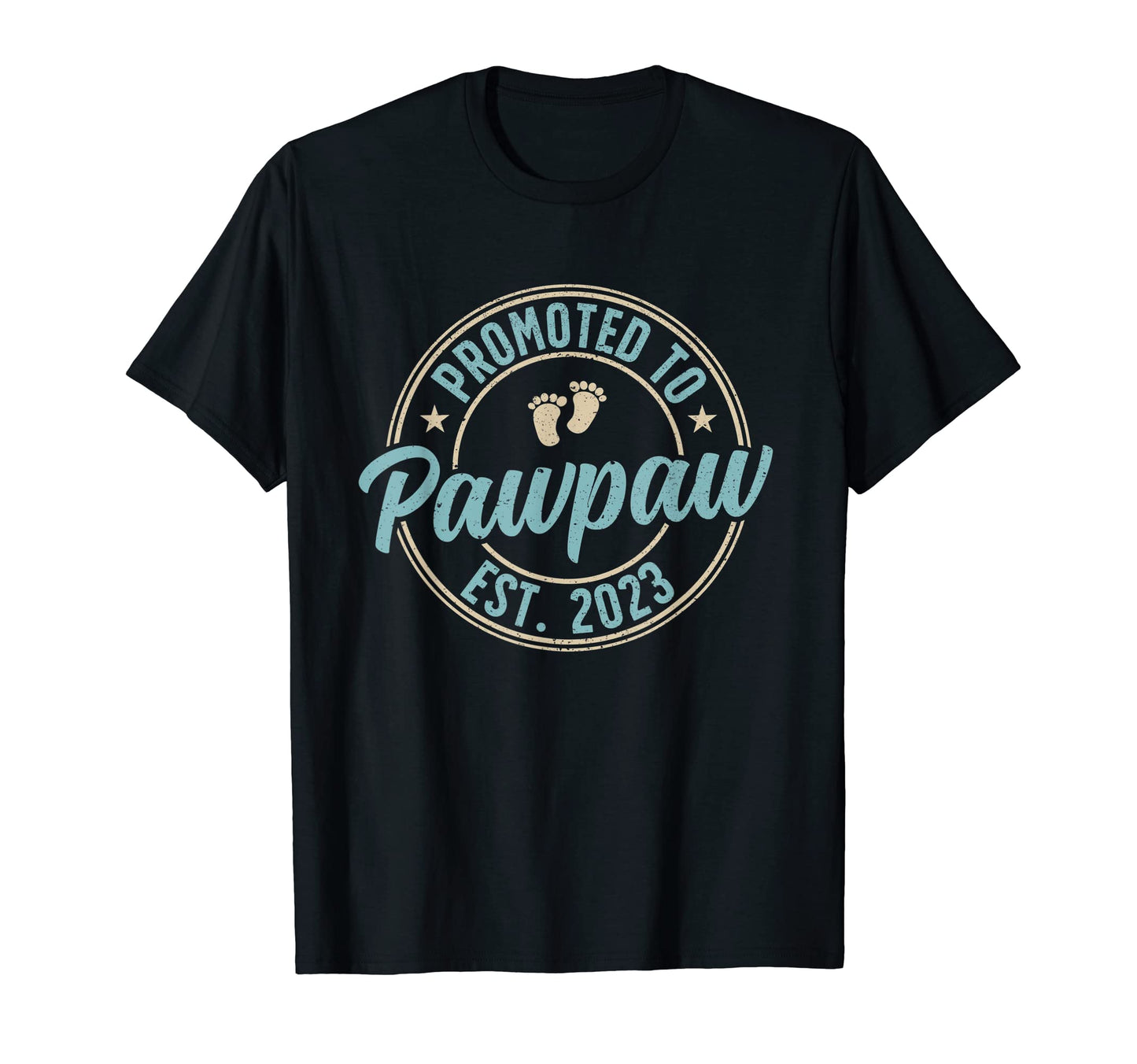 Mens Promoted To Pawpaw 2023 First T-Shirt - Aesthetic Graphic Men Women - T-Shirt, Sweatshirt, Hoodie