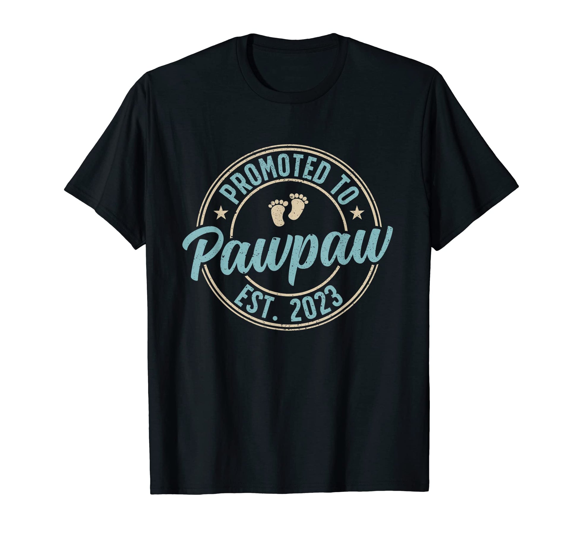 Mens Promoted To Pawpaw 2023 First T-Shirt - Aesthetic Graphic Men Women - T-Shirt, Sweatshirt, Hoodie