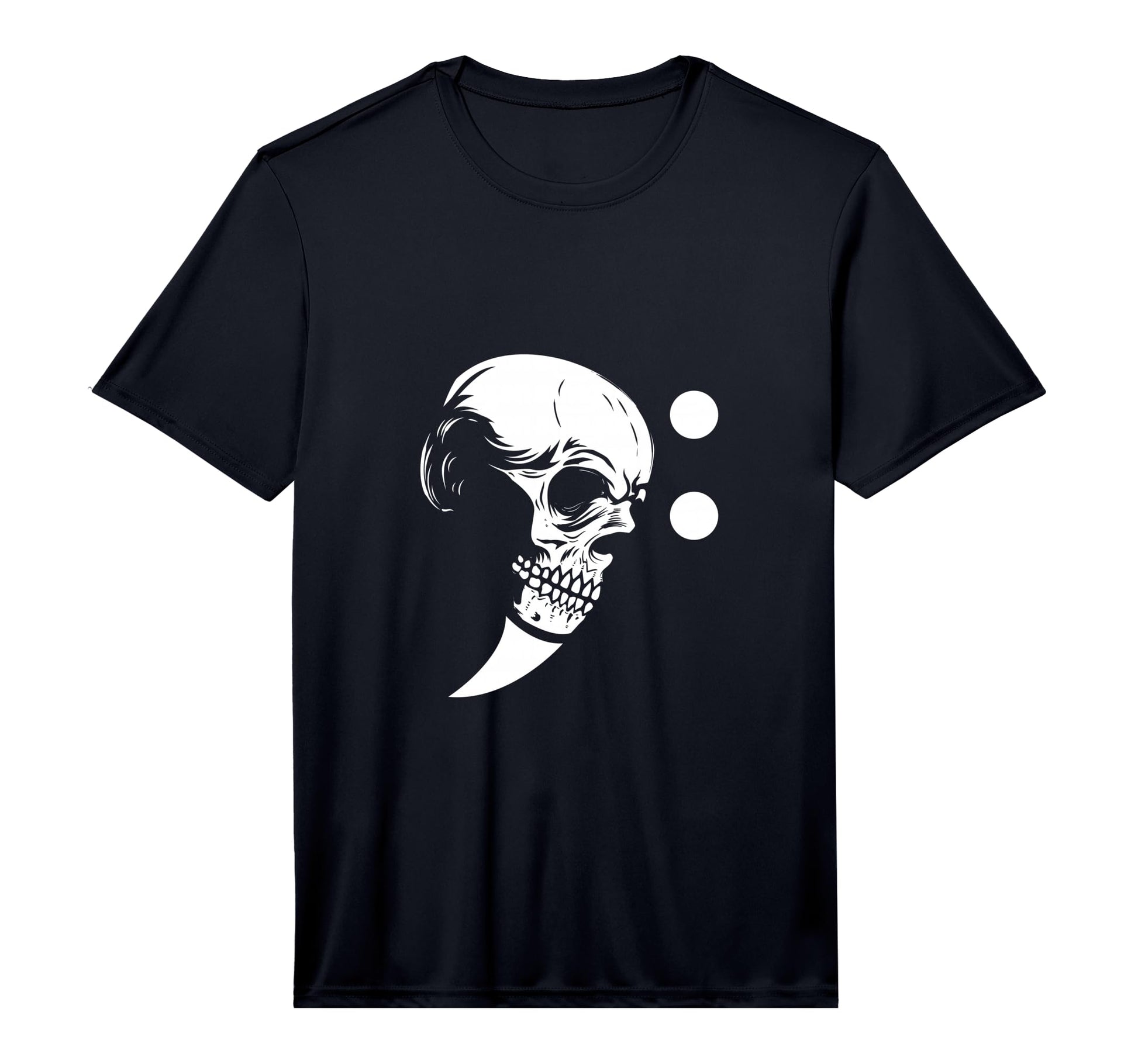 Mens Musicians Treble Clef Skull T-Shirt - Fun Novelty Design Men Women - T-Shirt, Sweatshirt, Hoodie
