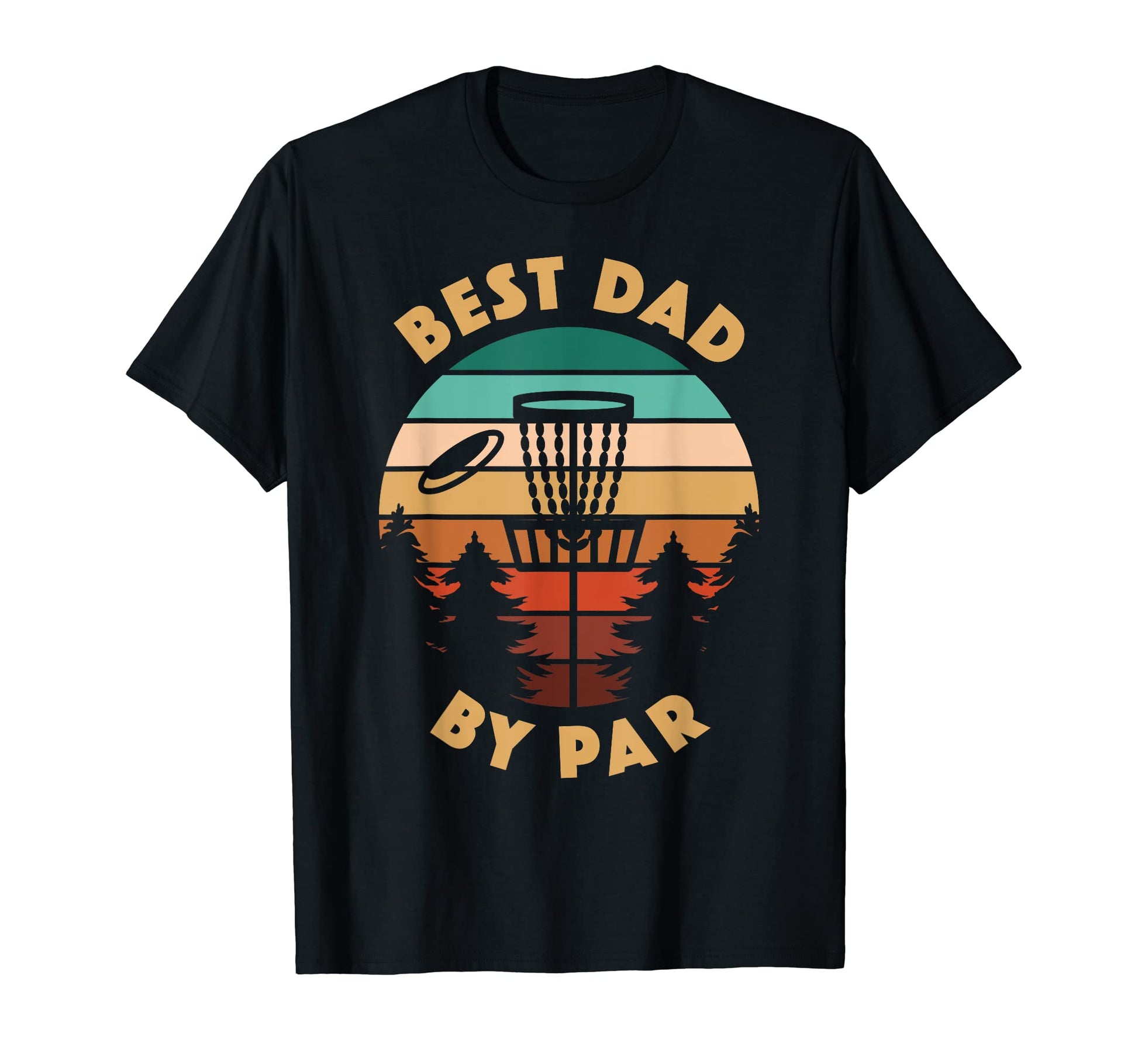 Mens Best Dad Par Disc Golf Fathers Day T-Shirt - Trendy Graphic Unisex - T-Shirt, Sweatshirt, Hoodie