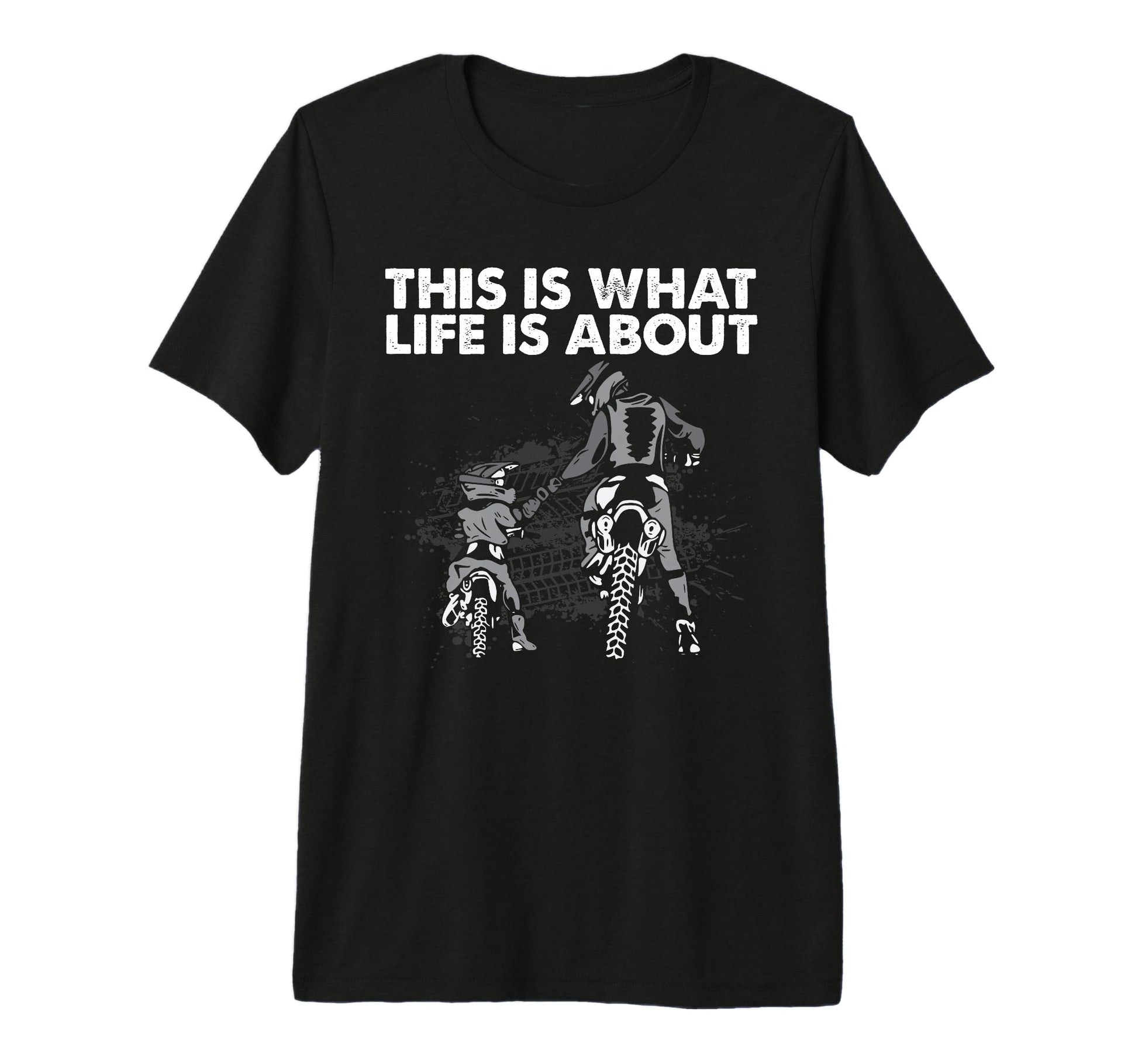Dirt Bike Father Motocross Lovers T-Shirt - Aesthetic Graphic for Adults - T-Shirt, Sweatshirt, Hoodie