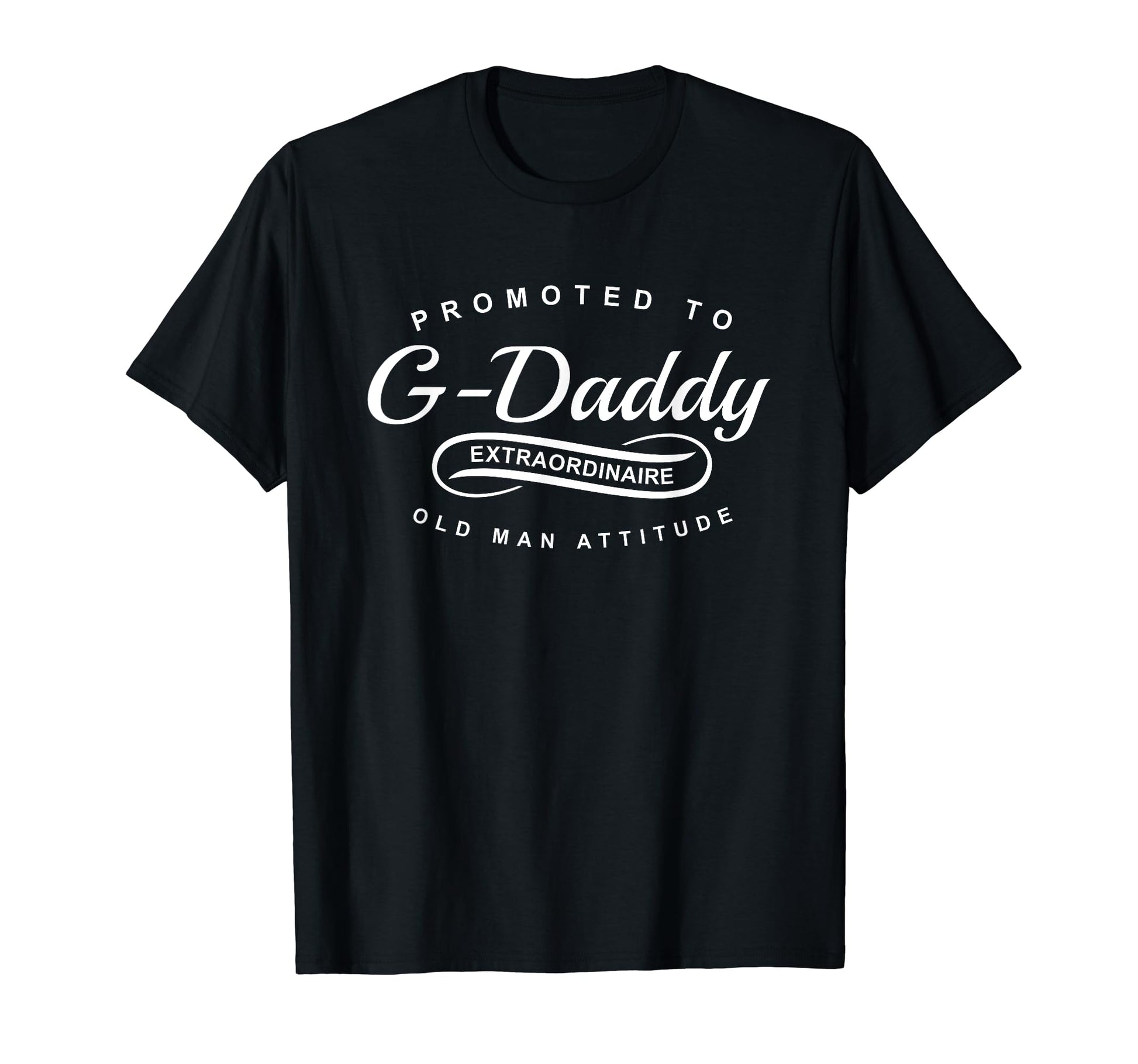 Mens New Grandpa Announcement Promoted T-Shirt - Custom Art Print Unisex - T-Shirt, Sweatshirt, Hoodie