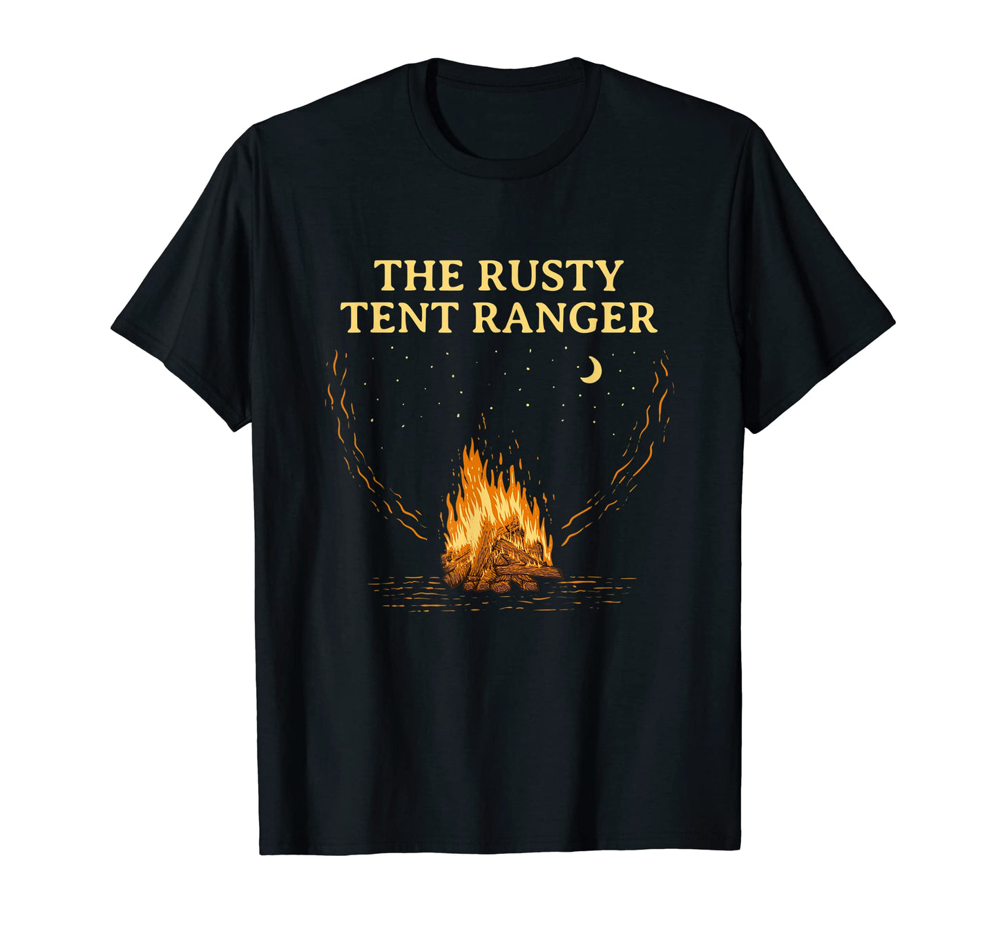 Tent Ranger Camping Friends Camper T-Shirt - Trendy Graphic Men Women - T-Shirt, Sweatshirt, Hoodie