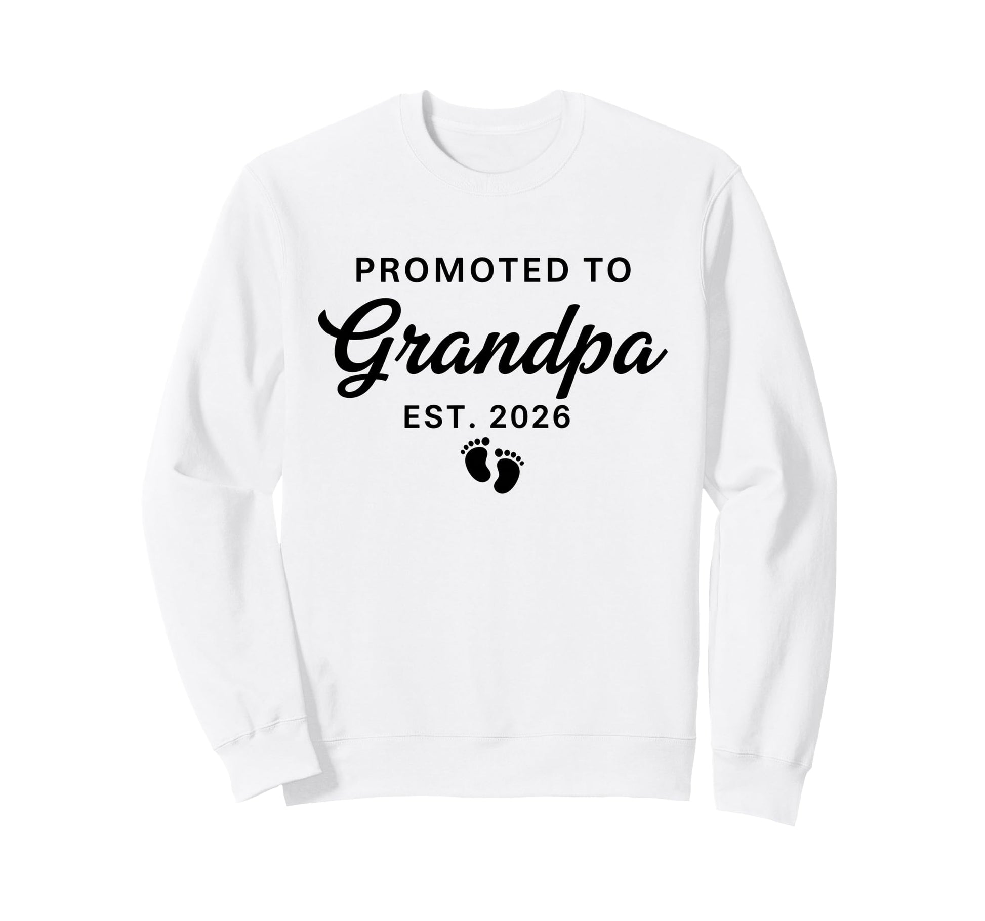 Pregnancy Announcement New Grandpa Sweatshirt - Novelty Apparel for Adults - T-Shirt, Sweatshirt, Hoodie
