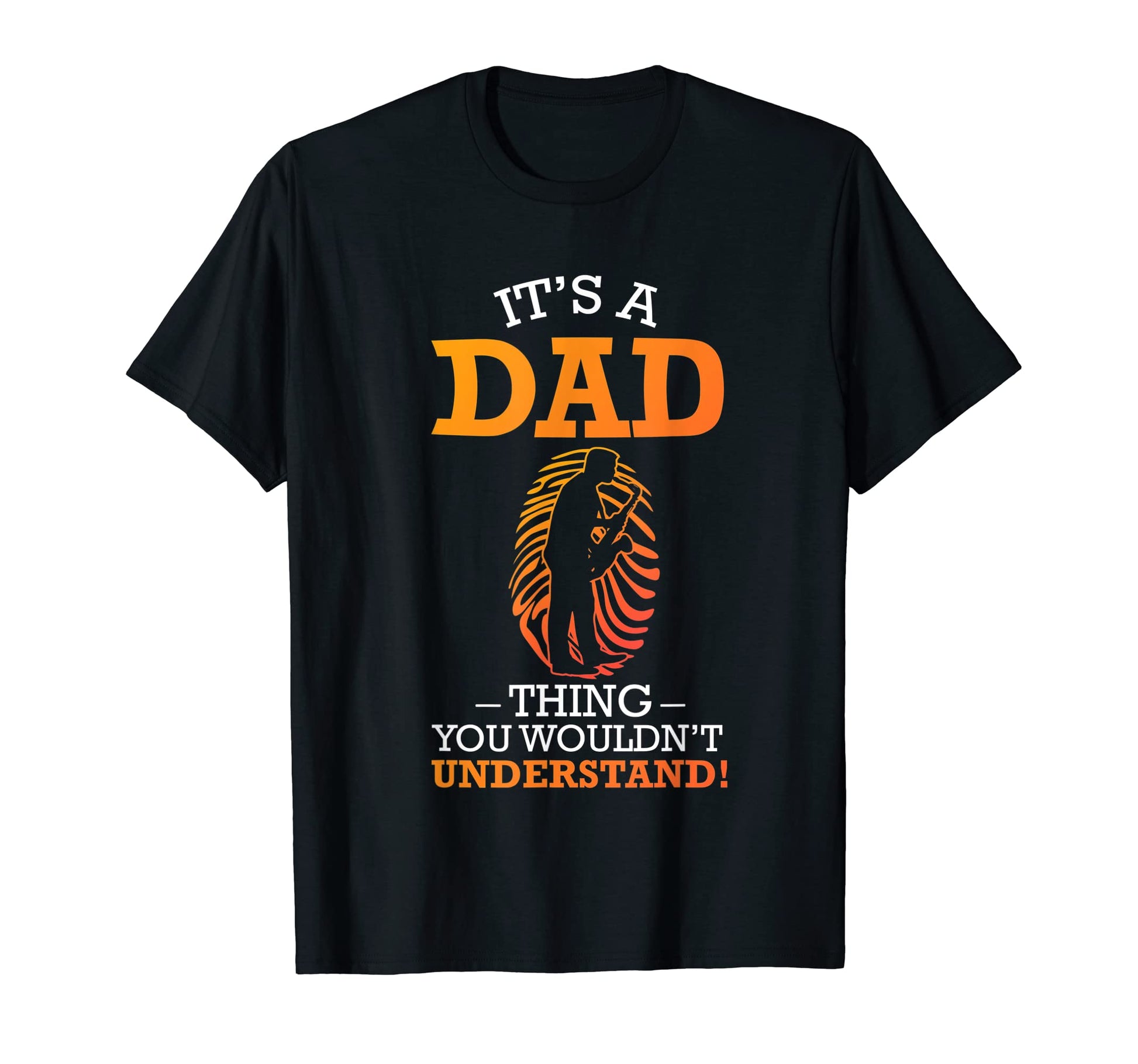 Mens Saxophone Dad Saxophonist Musician T-Shirt - Unique Graphic Unisex - T-Shirt, Sweatshirt, Hoodie