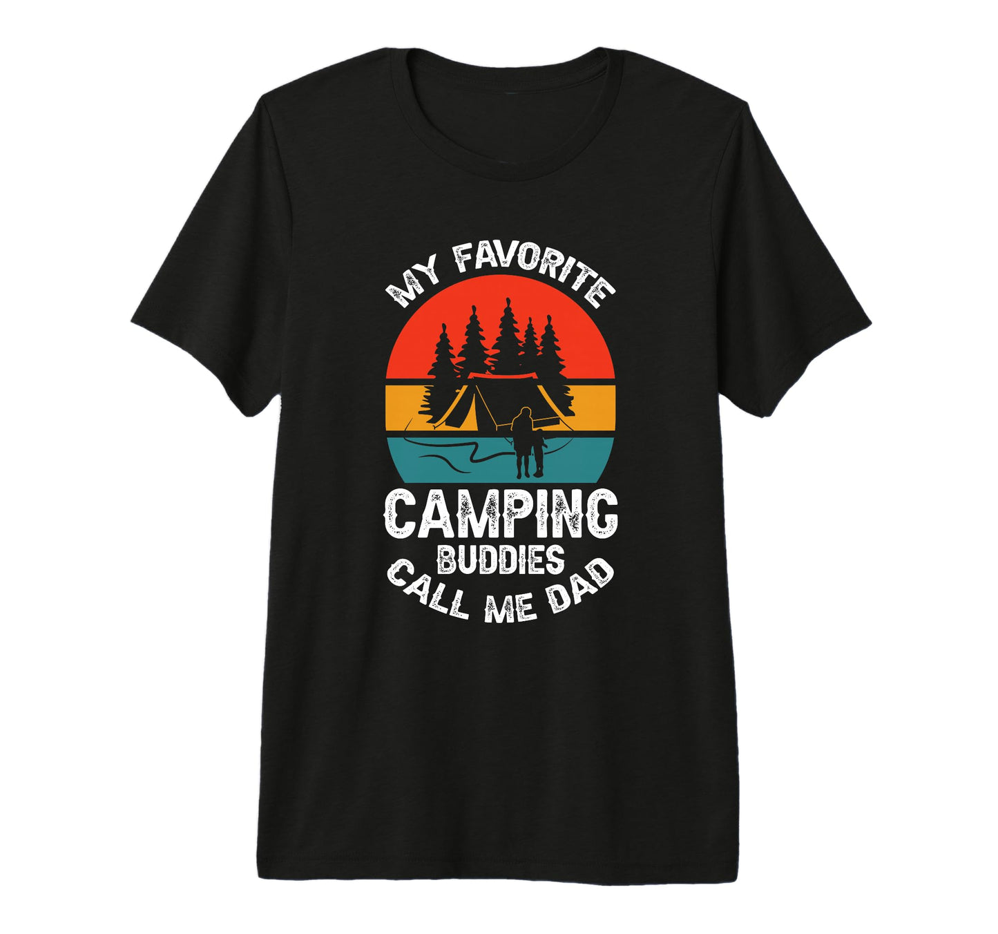 Mens My Favorite Camping Buddies Call T-Shirt - Graphic Print for Adults - T-Shirt, Sweatshirt, Hoodie