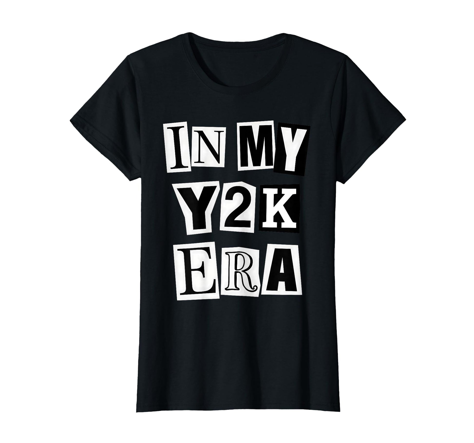 My Y2K Era Scrapbook Ransom Notes Pop T-Shirt - Graphic Print Unisex - T-Shirt, Sweatshirt, Hoodie