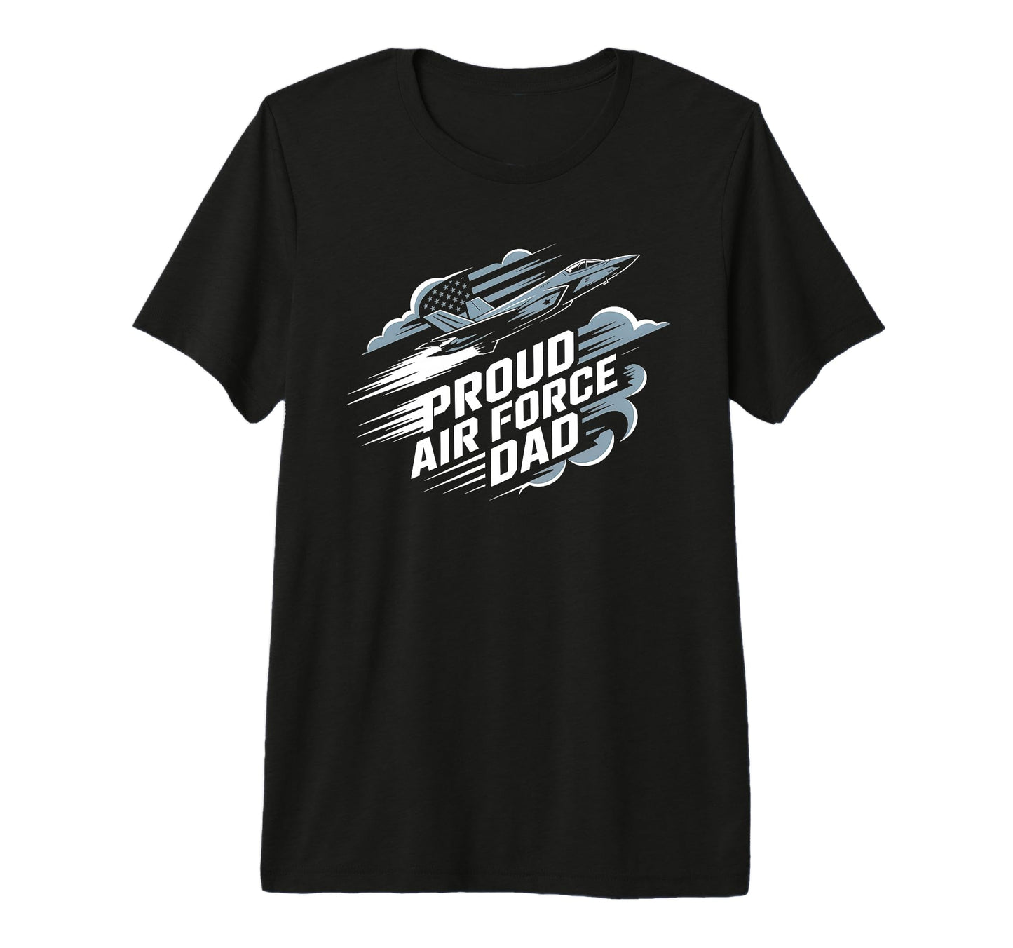 American Army Dad 4Th July Proud T-Shirt - Casual Everyday Wear Men Women - T-Shirt, Sweatshirt, Hoodie