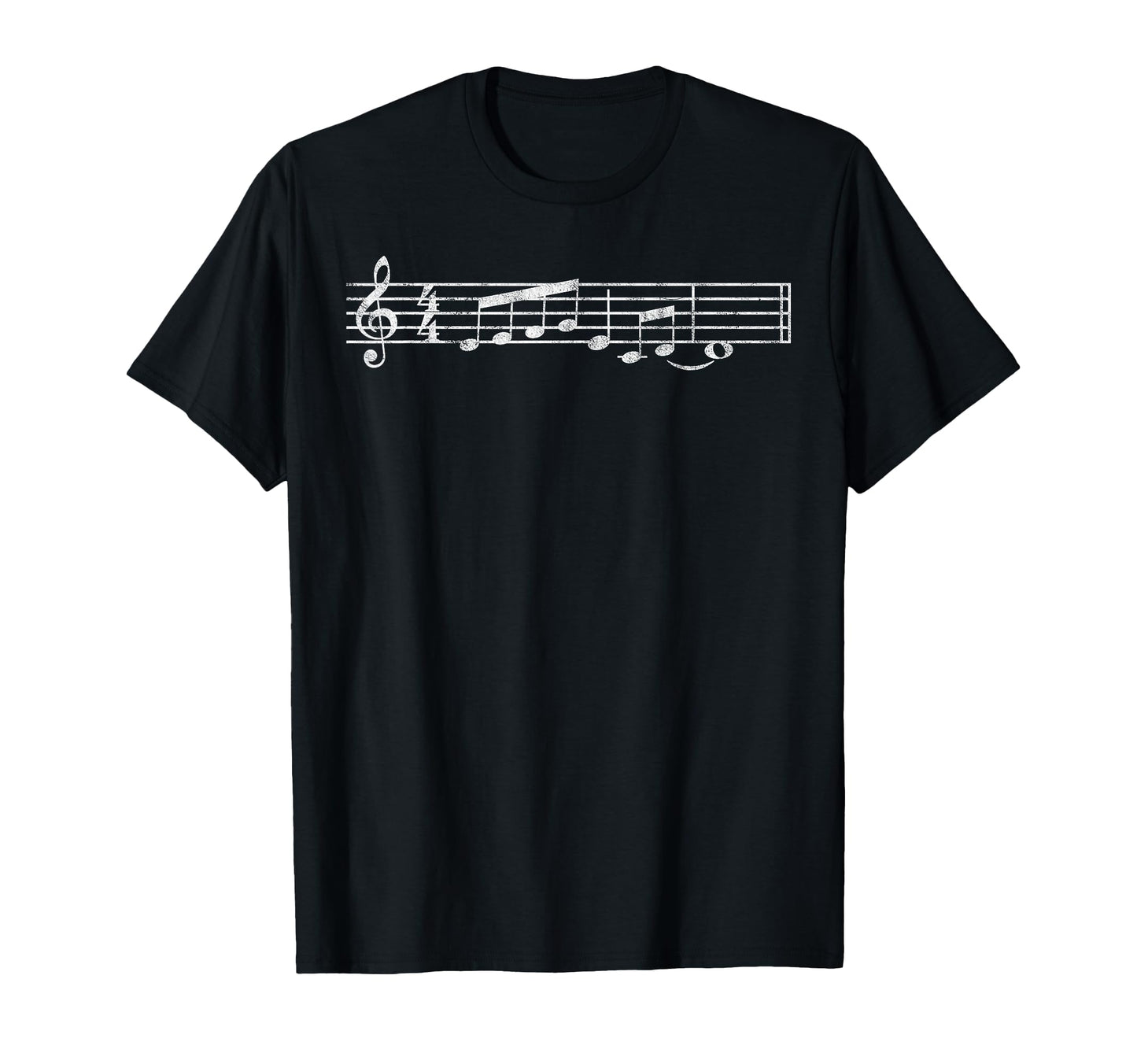Musician Notes Font Mozart Music Lover T-Shirt - Graphic Print Unisex - T-Shirt, Sweatshirt, Hoodie