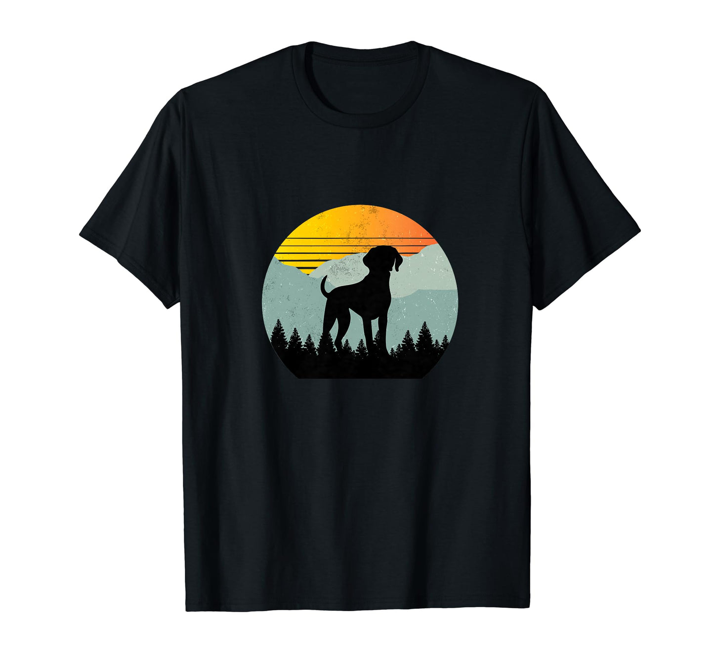 Shorthaired Pointer Dog Sunset T-Shirt - Casual Everyday Wear Unisex - T-Shirt, Sweatshirt, Hoodie