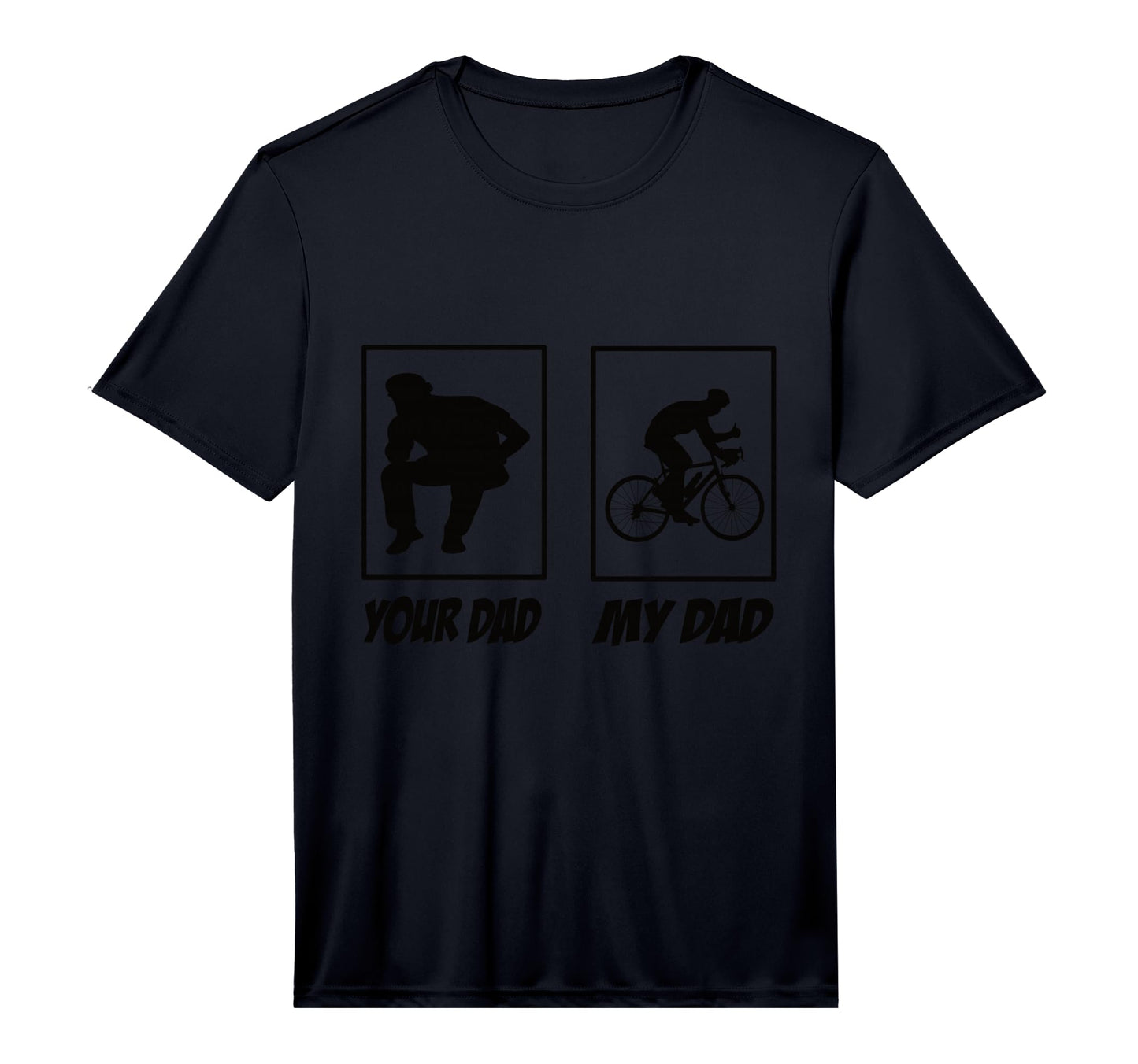 Mens Your Dad My Dad Gravel Bike T-Shirt - Graphic Print Men Women - T-Shirt, Sweatshirt, Hoodie