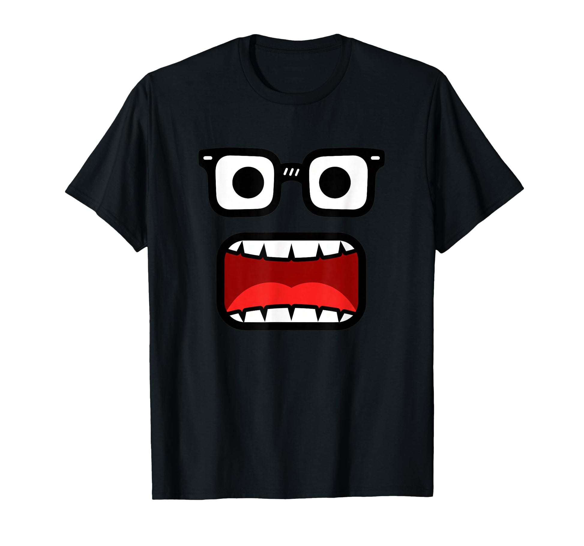 Cartoons Monster Mouth Pop Art Bold Big T-Shirt - Trendy Graphic Men Women - T-Shirt, Sweatshirt, Hoodie
