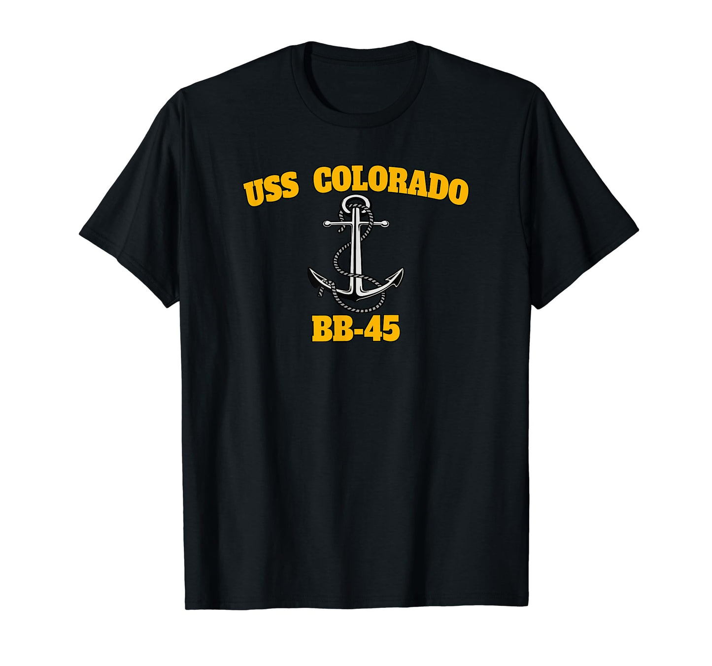 Uss Colorado Bb 45 Battleship Veterans T-Shirt - Streetwear Style Unisex - T-Shirt, Sweatshirt, Hoodie