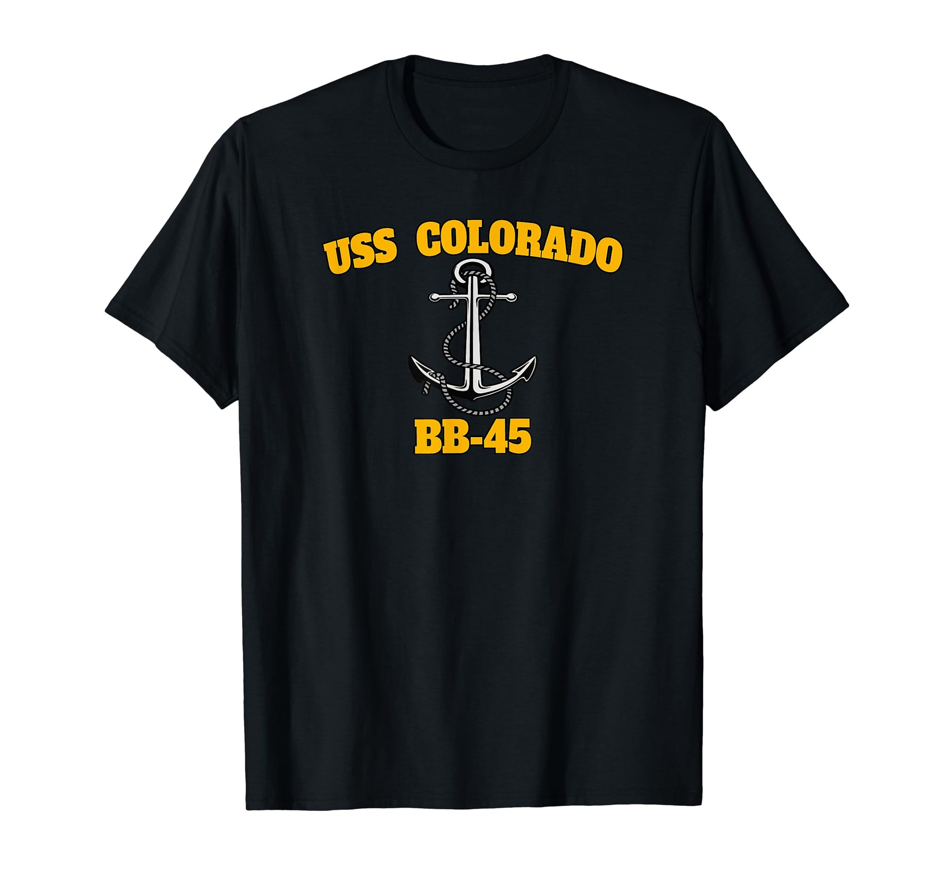 Uss Colorado Bb 45 Battleship Veterans T-Shirt - Streetwear Style Unisex - T-Shirt, Sweatshirt, Hoodie