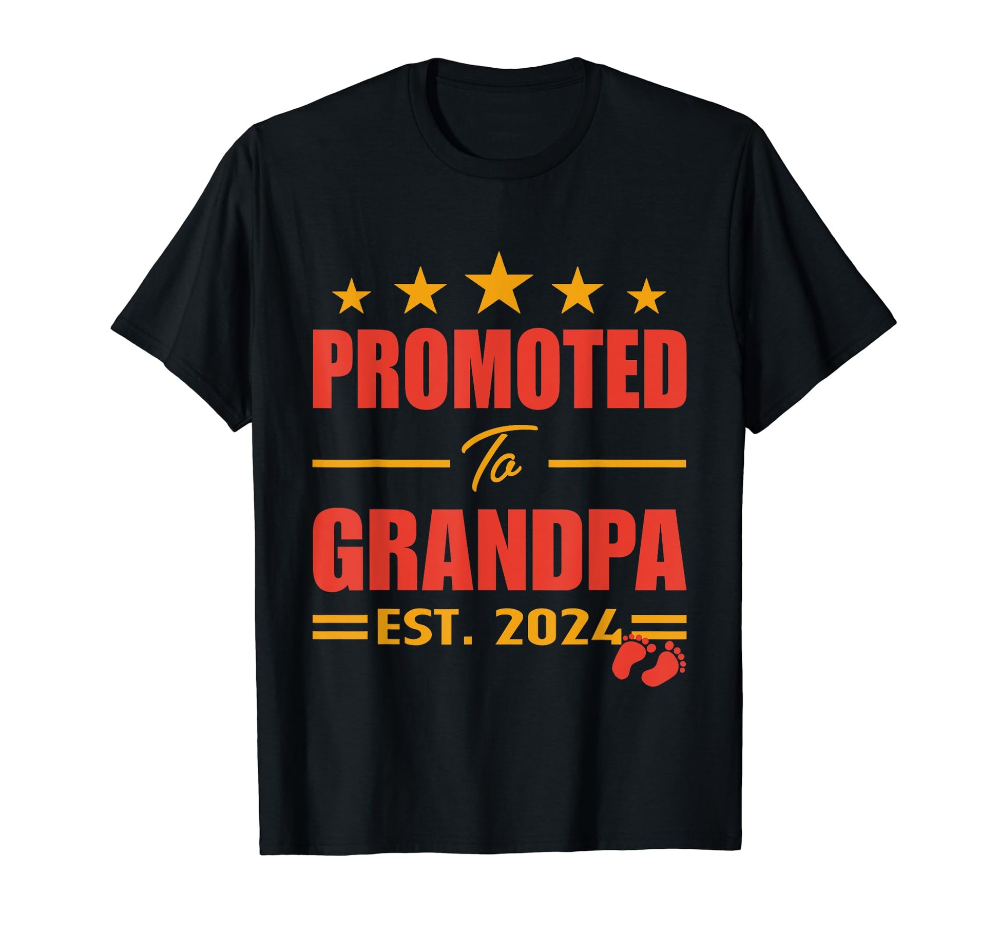 Promoted To Grandpa 2024 Pregnancy T-Shirt - Graphic Print Men Women - T-Shirt, Sweatshirt, Hoodie