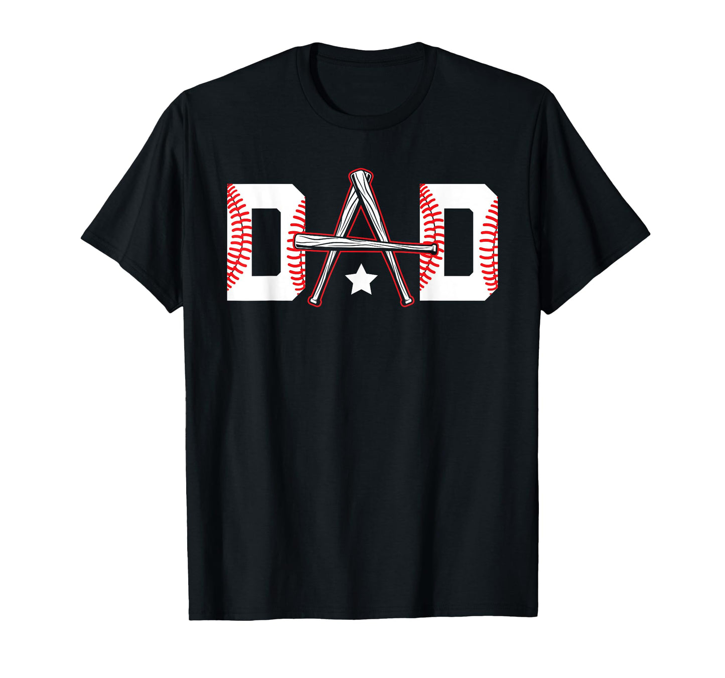 Baseball Dad Baseball Player Baseball T-Shirt - Novelty Apparel Unisex - T-Shirt, Sweatshirt, Hoodie