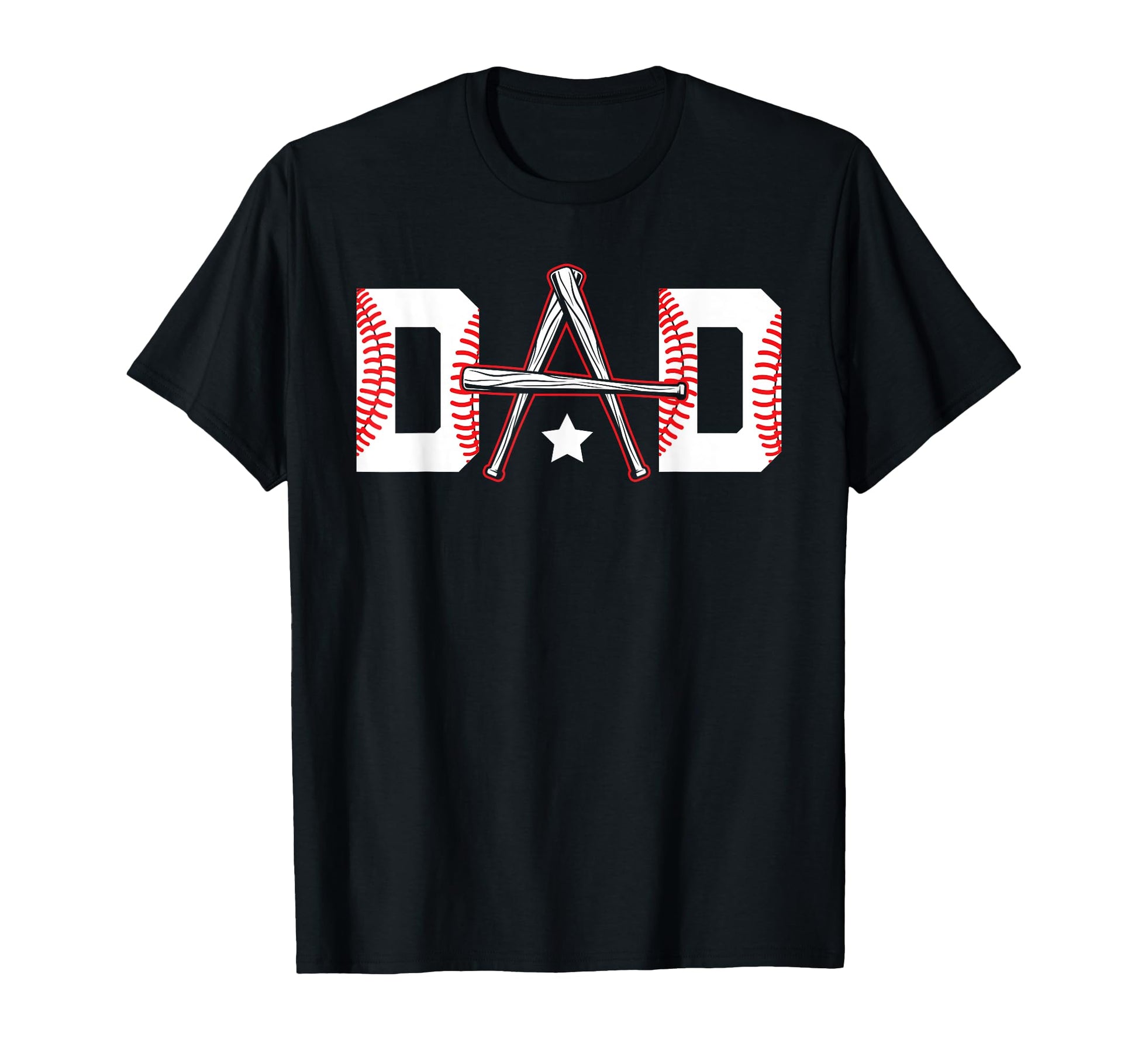 Baseball Dad Baseball Player Baseball T-Shirt - Novelty Apparel Unisex - T-Shirt, Sweatshirt, Hoodie