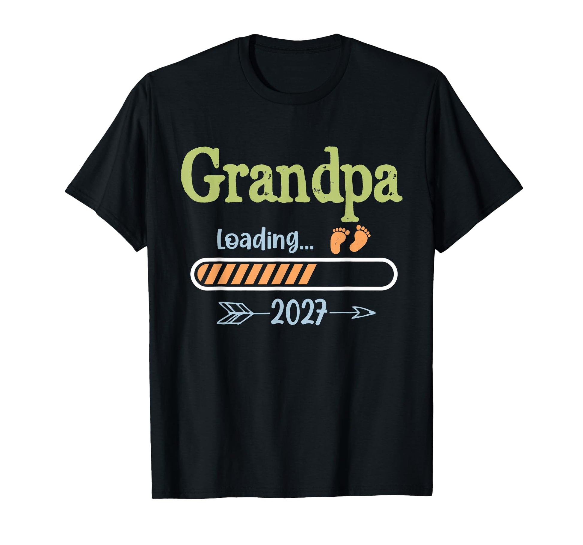 Promoted To Grandpa Est 2027 T-Shirt - Graphic Print for Adults - T-Shirt, Sweatshirt, Hoodie