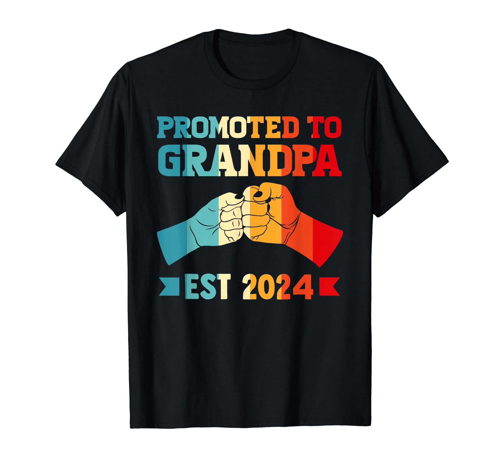 Promoted To Grandpa Grandfather T-Shirt - Fun Novelty Design Men Women - T-Shirt, Sweatshirt, Hoodie
