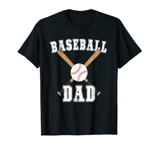 Baseball Dad Coach Fathers Day Baseball Fan T-Shirt - Trendy Graphic Unisex - T-Shirt, Sweatshirt, Hoodie