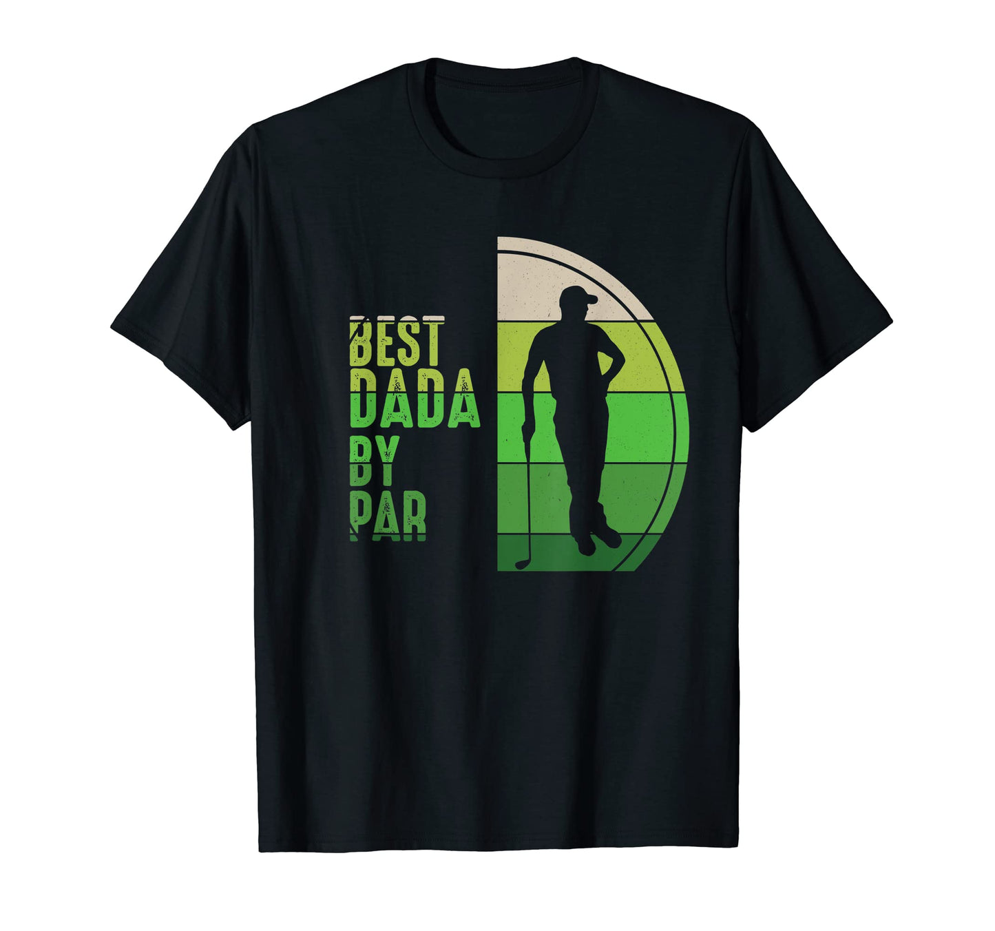 Mens Best Dada Par Sunset Golf Lover Dad T-Shirt - Graphic Print for Adults - T-Shirt, Sweatshirt, Hoodie